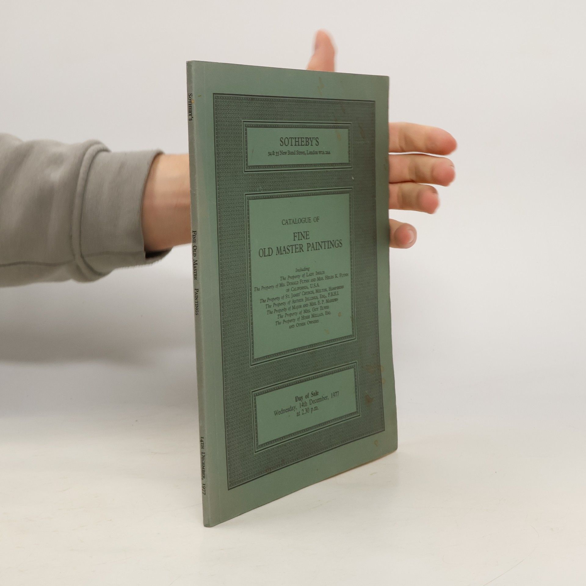 Kolektiv autorů Catalogue of Fine Old Master Painting