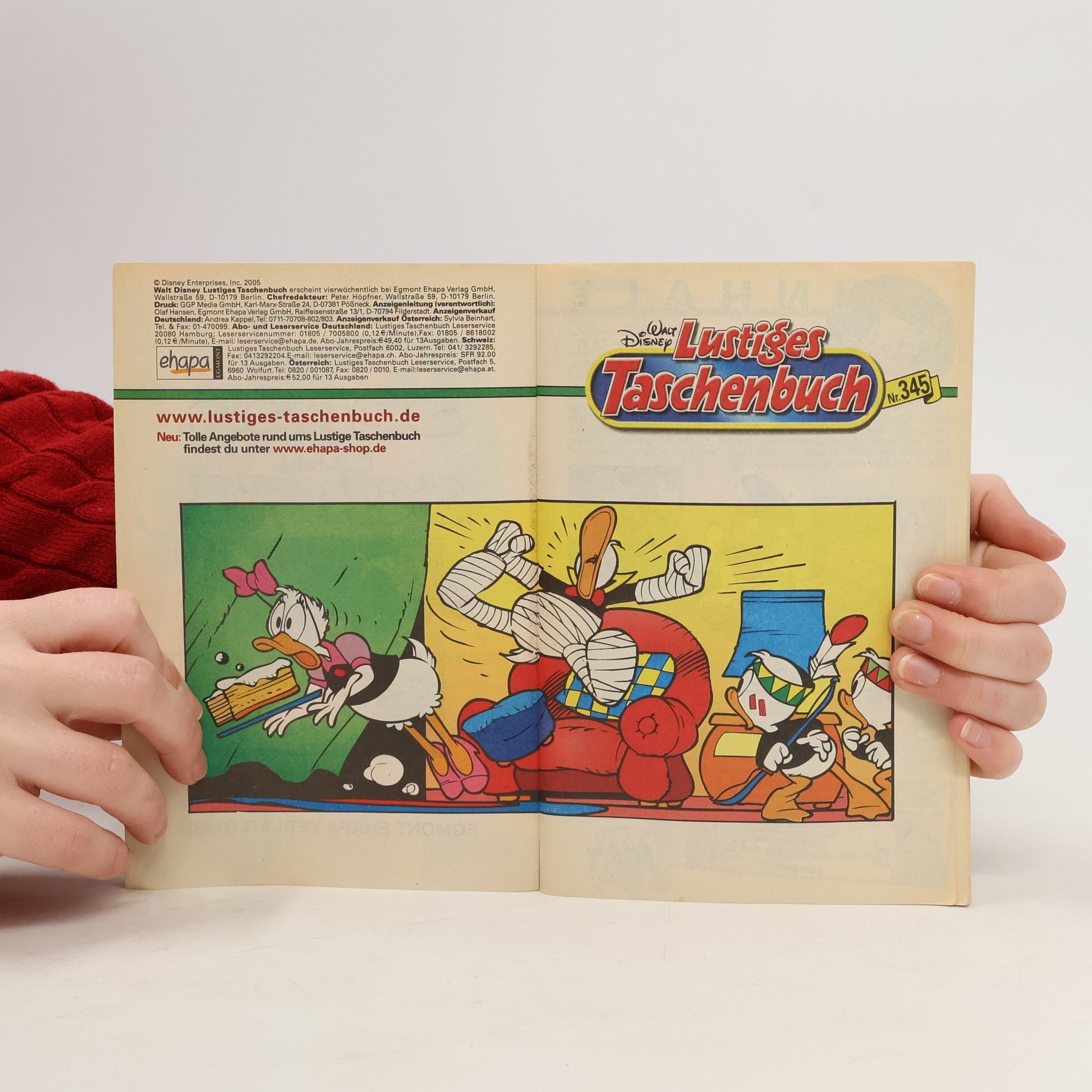 Walt Disney Lustiges Taschenbuch 345. Spaß im Schnee