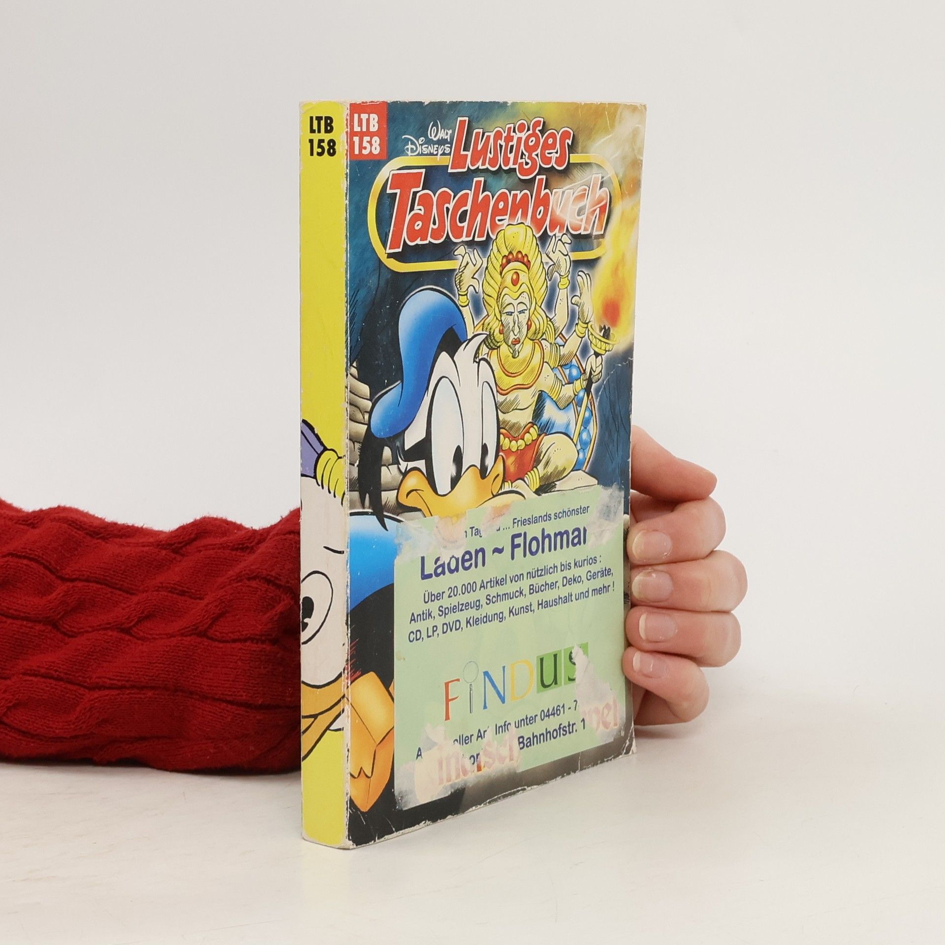 Walt Disney Lustiges Taschenbuch 158. Der indische Tempel