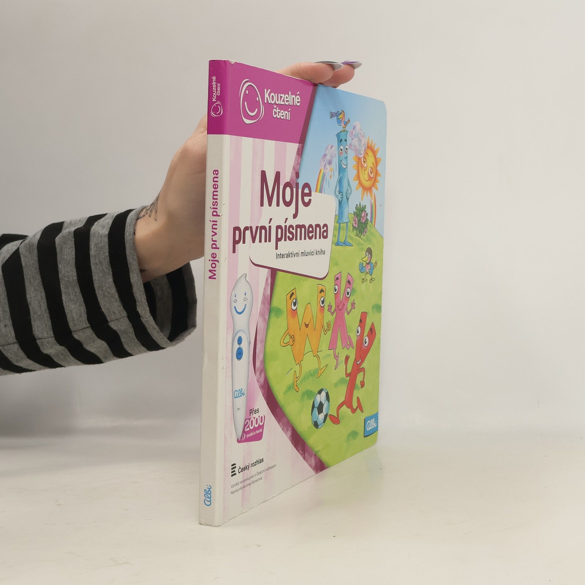 Moje první písmena. Interaktivní mluvící kniha