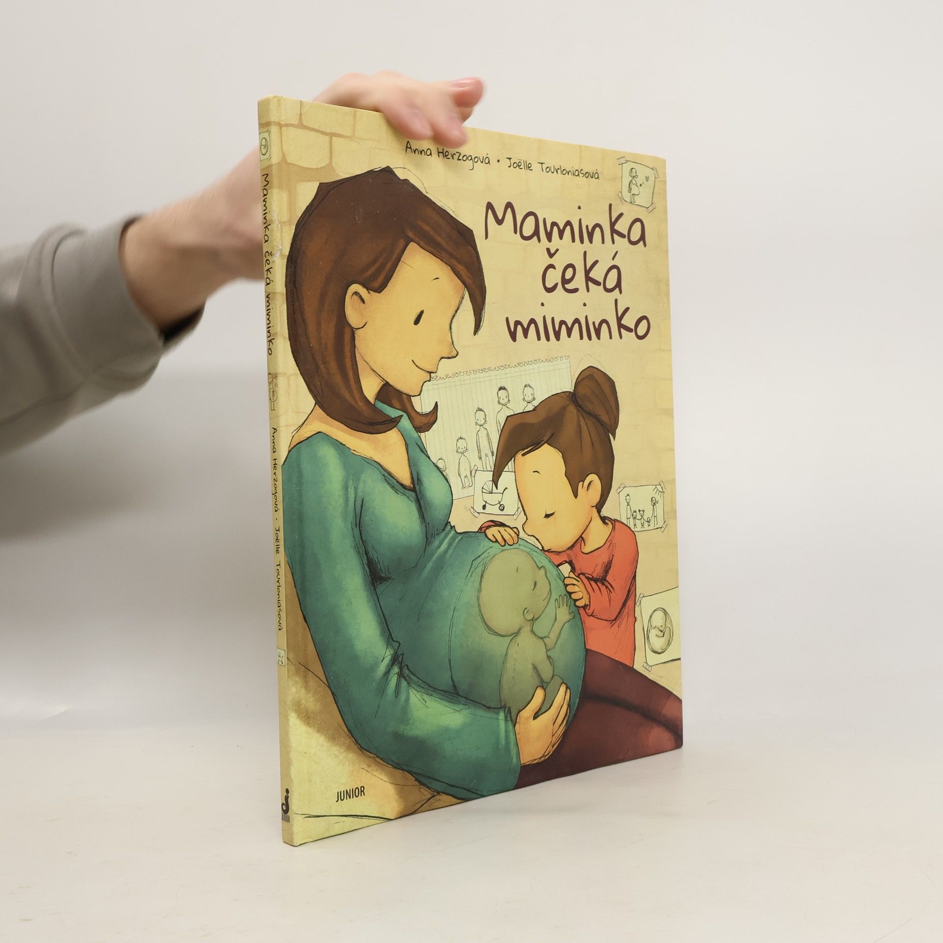 Joëlle Tourlonias Maminka čeká miminko