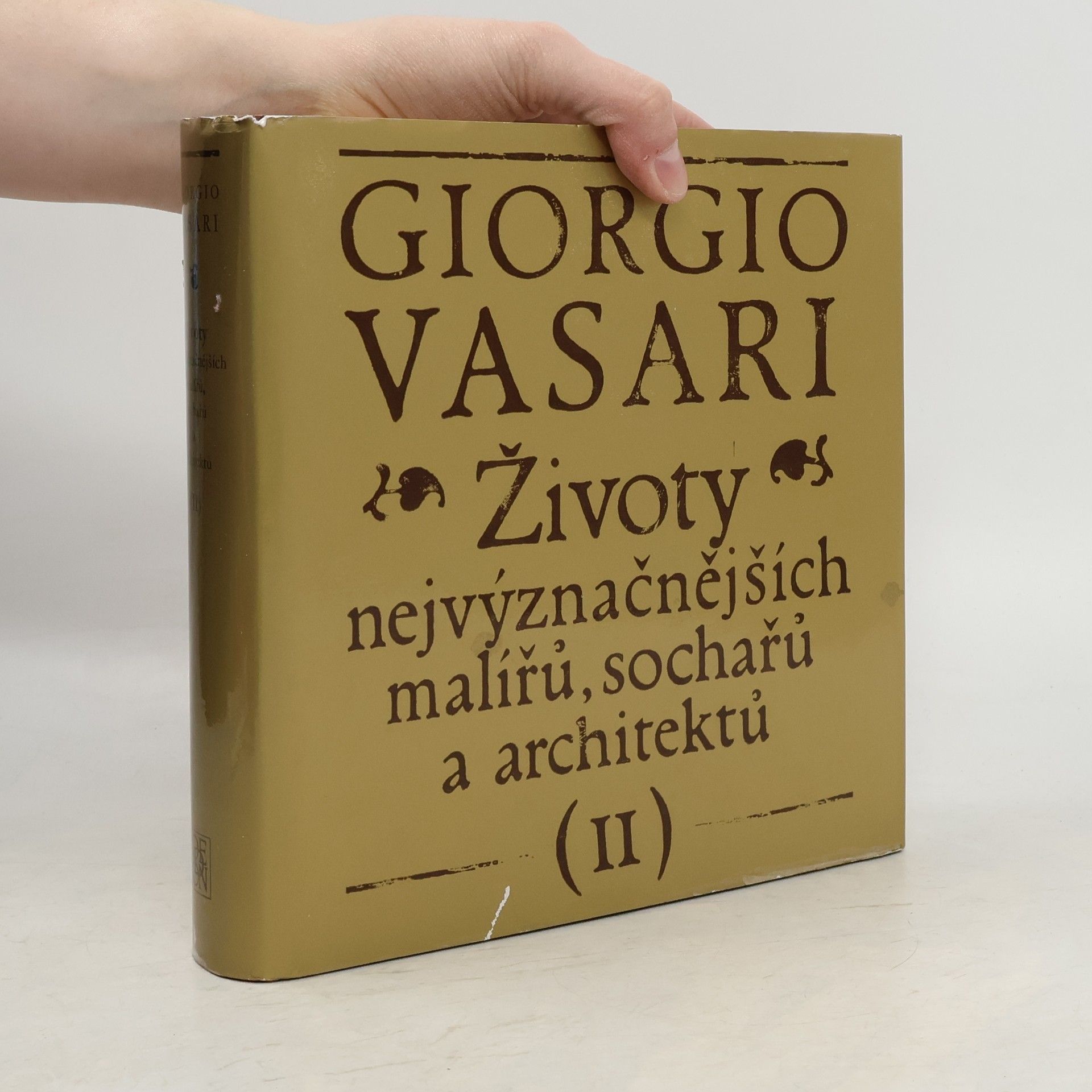Giorgio Vasari Životy nejvýznačnějších malířů, sochařů a architektů II