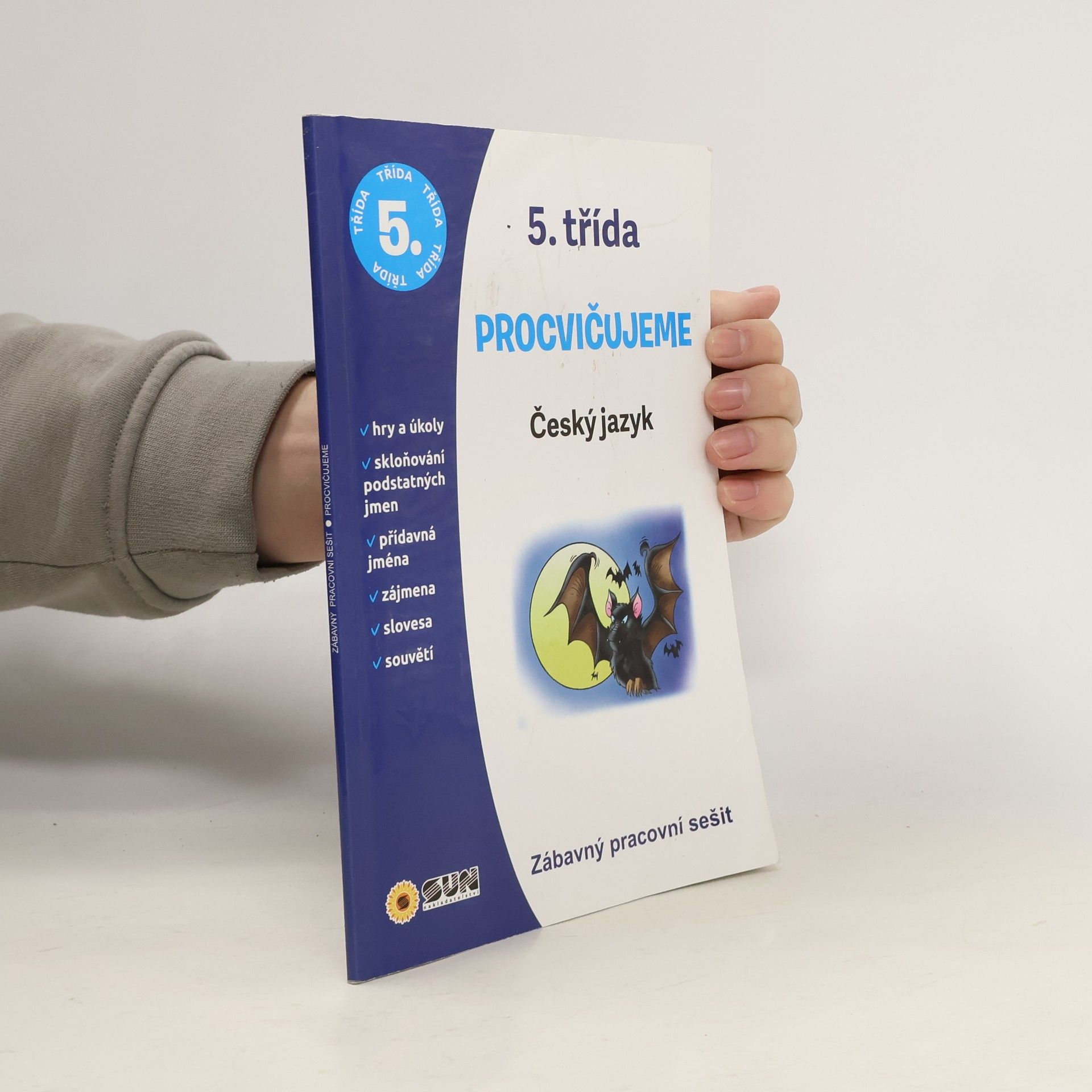 Autores varios Český jazyk 5. třída procvičujeme - Zábavný pracovní sešit