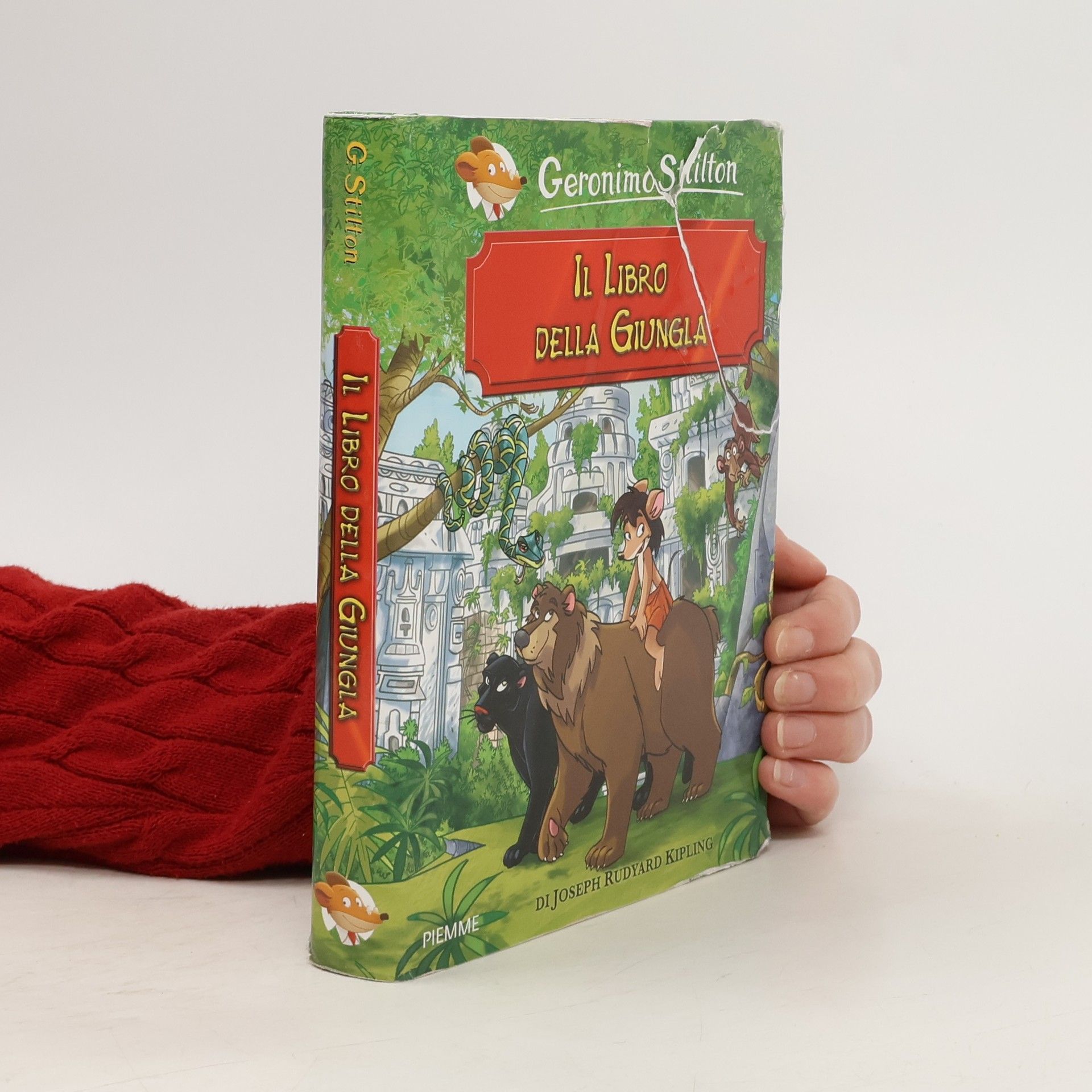 Elisabetta Dami Geronimo Stilton: Il libro della giungla