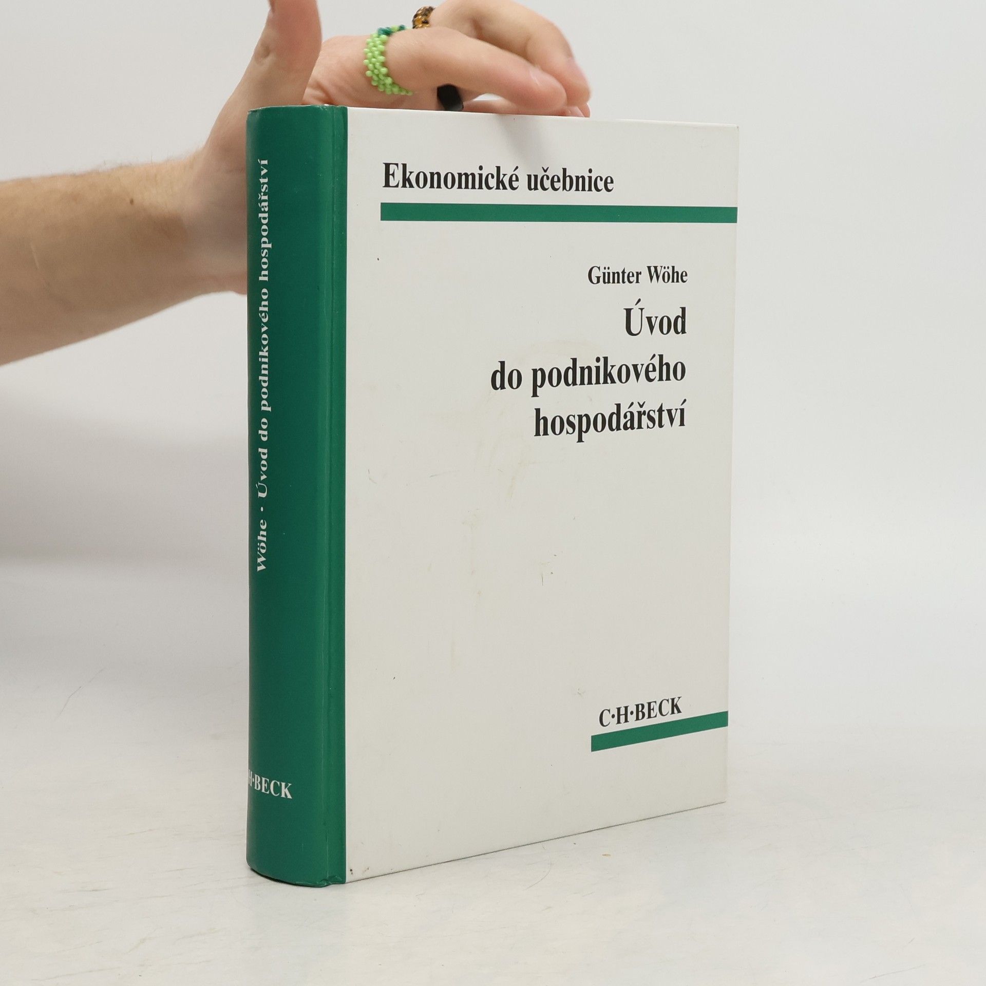 Günter Wöhe Úvod do podnikového hospodářství
