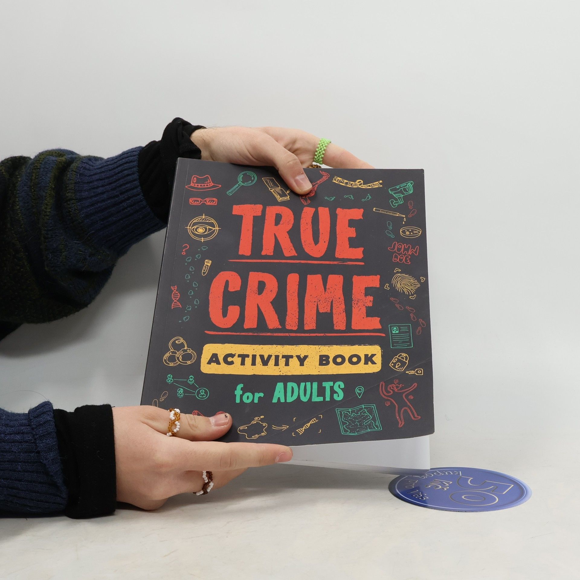 AA.VV. True Crime. Activity Book for Adults