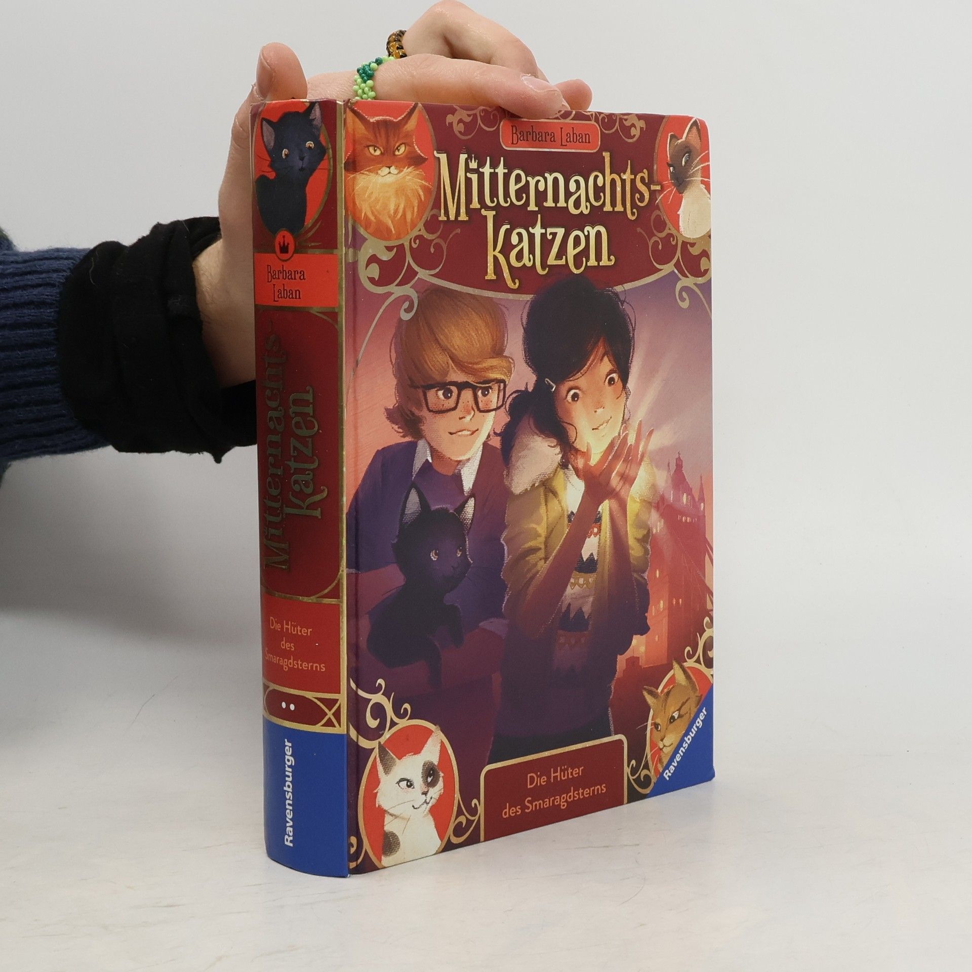 Barbara Laban Mitternachtskatzen, Band 2: Die Hüter des Smaragdsterns