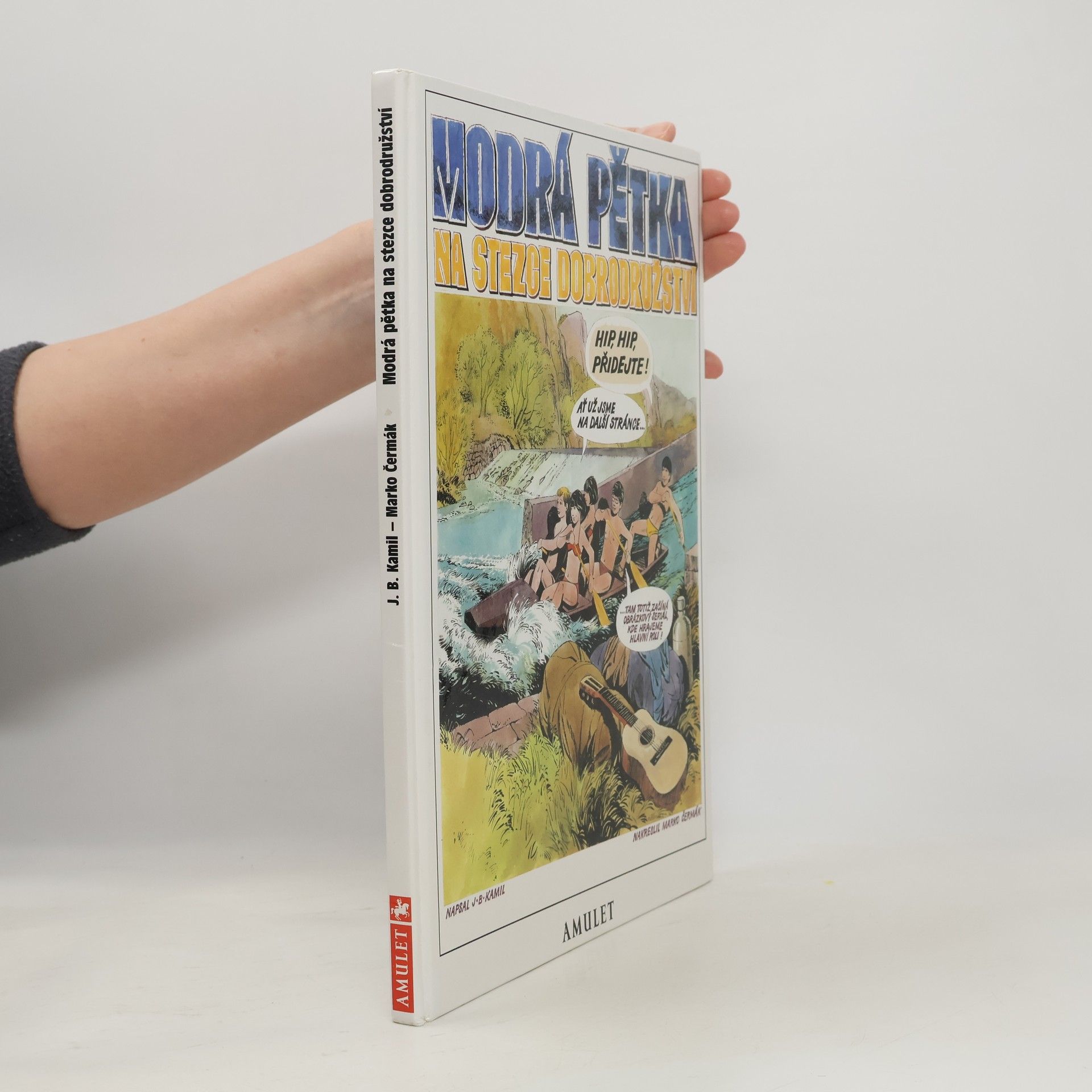 Jiří Hromádko Modrá pětka na stezce dobrodružství