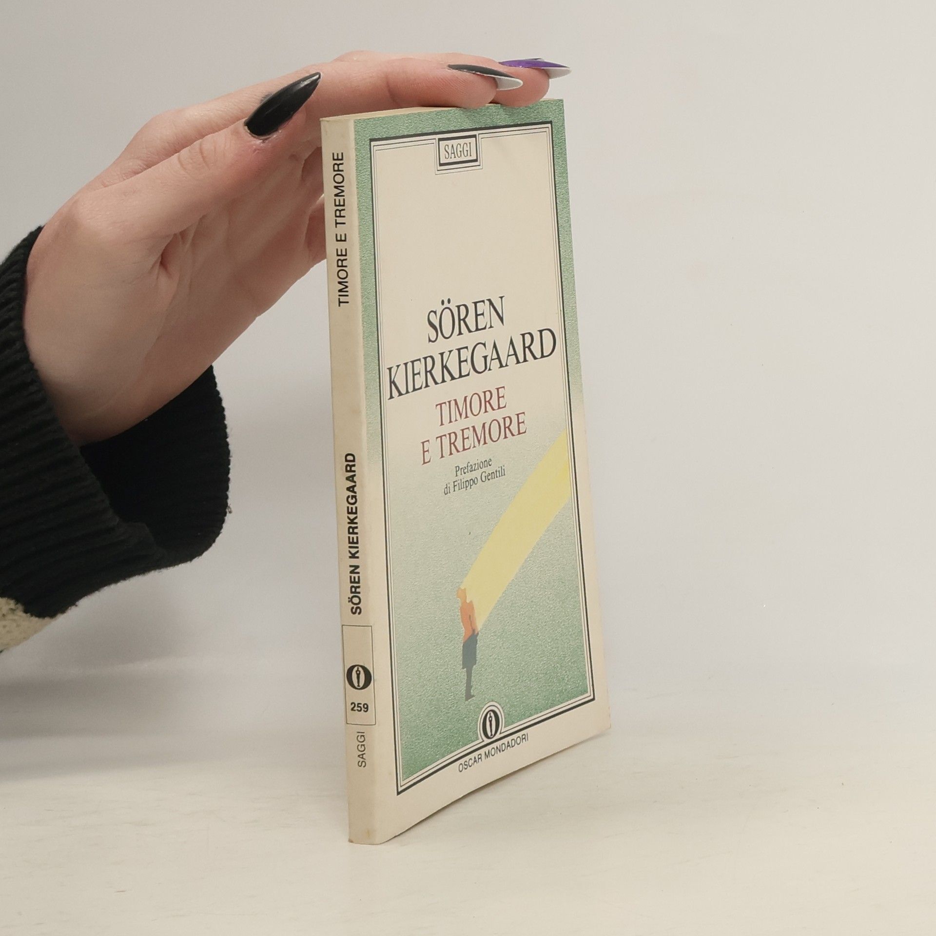 Sören Aabye Kierkegaard Oscar saggi - 259: Timore e tremore