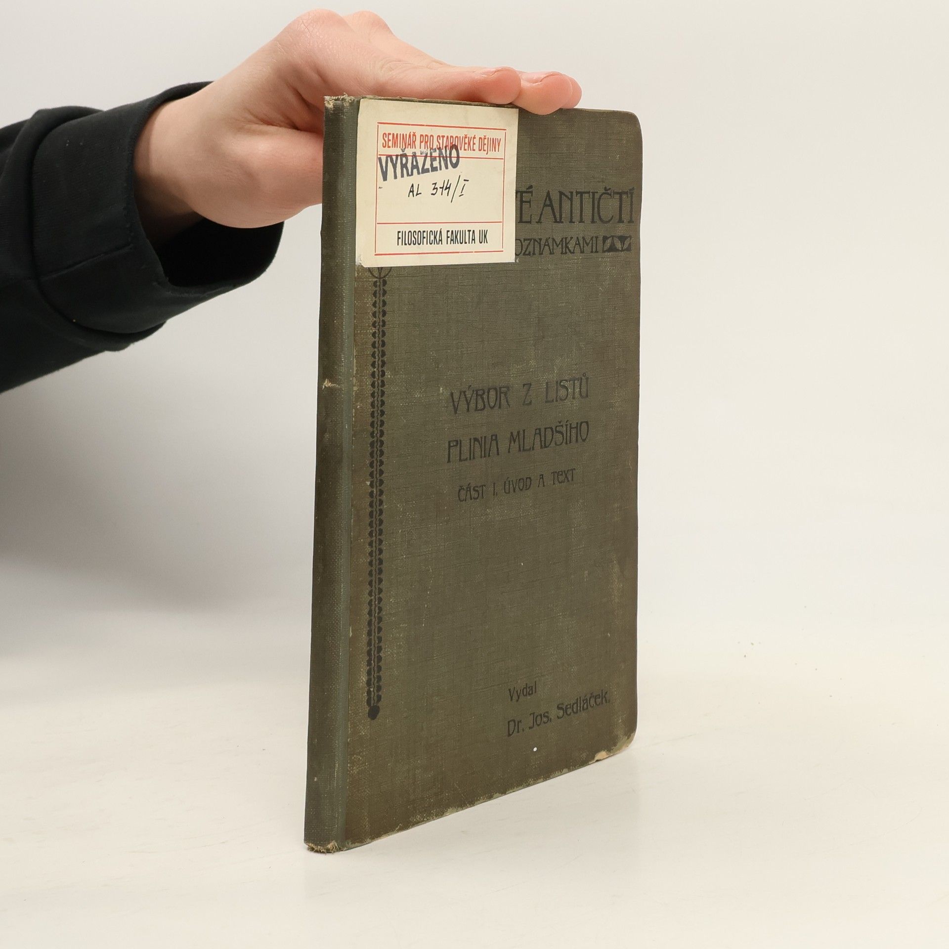 Gaius Plinius Caecilius Secundus Výbor z listů Plinia mladšího