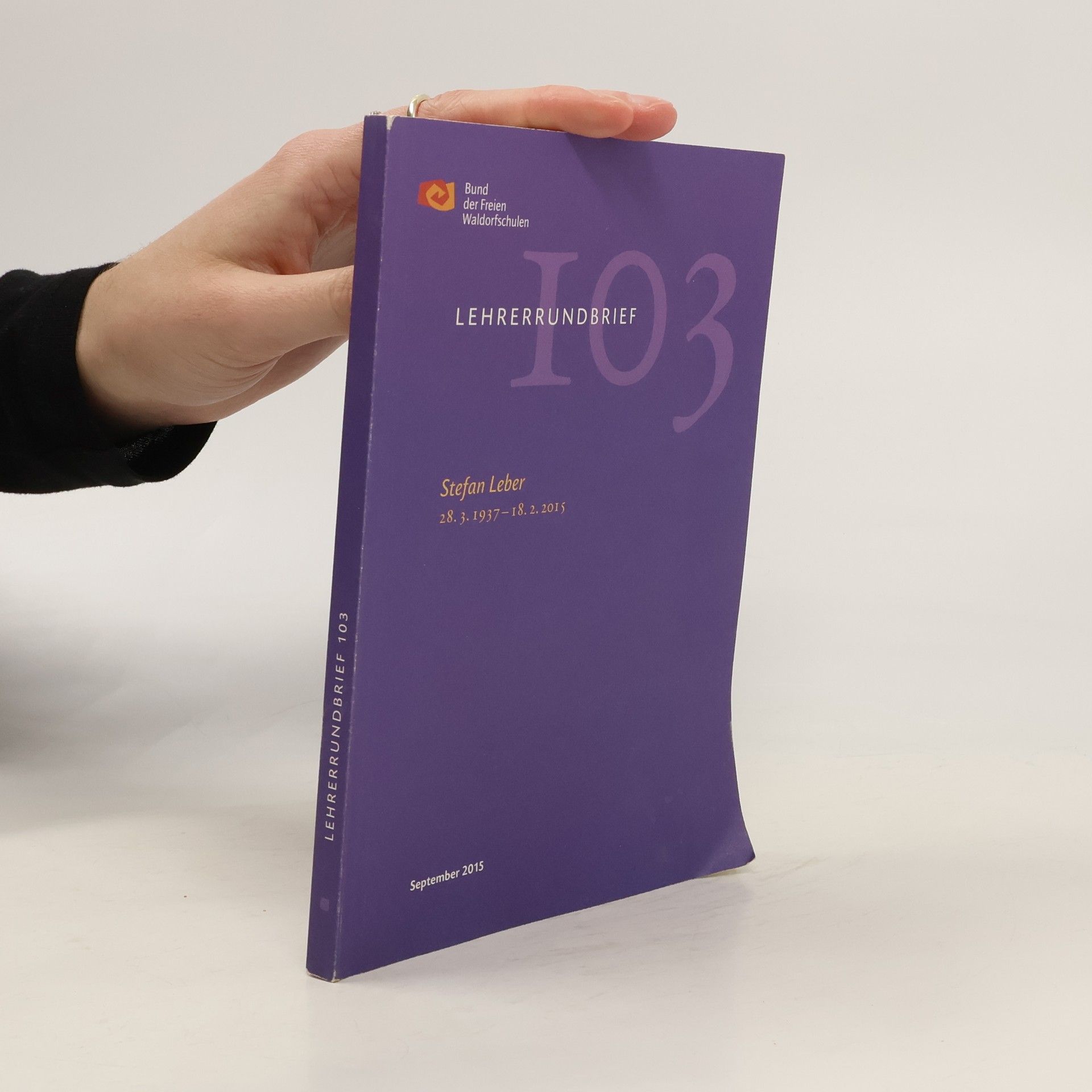 Stefan Leber Lehrerrundbrief 103