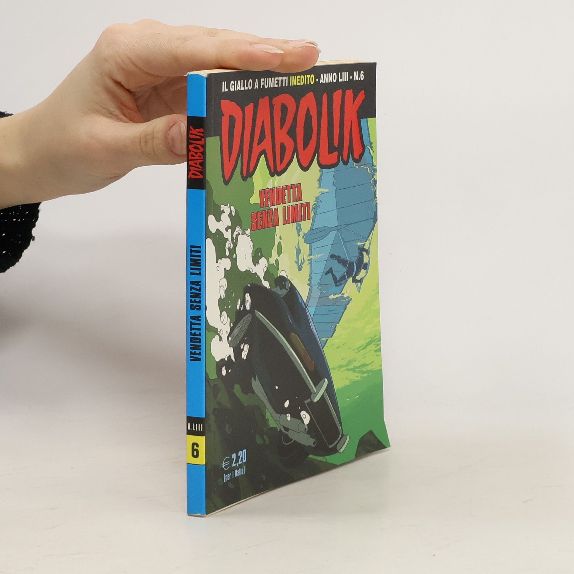 Angela e Luciana Giussani Diabolik 6