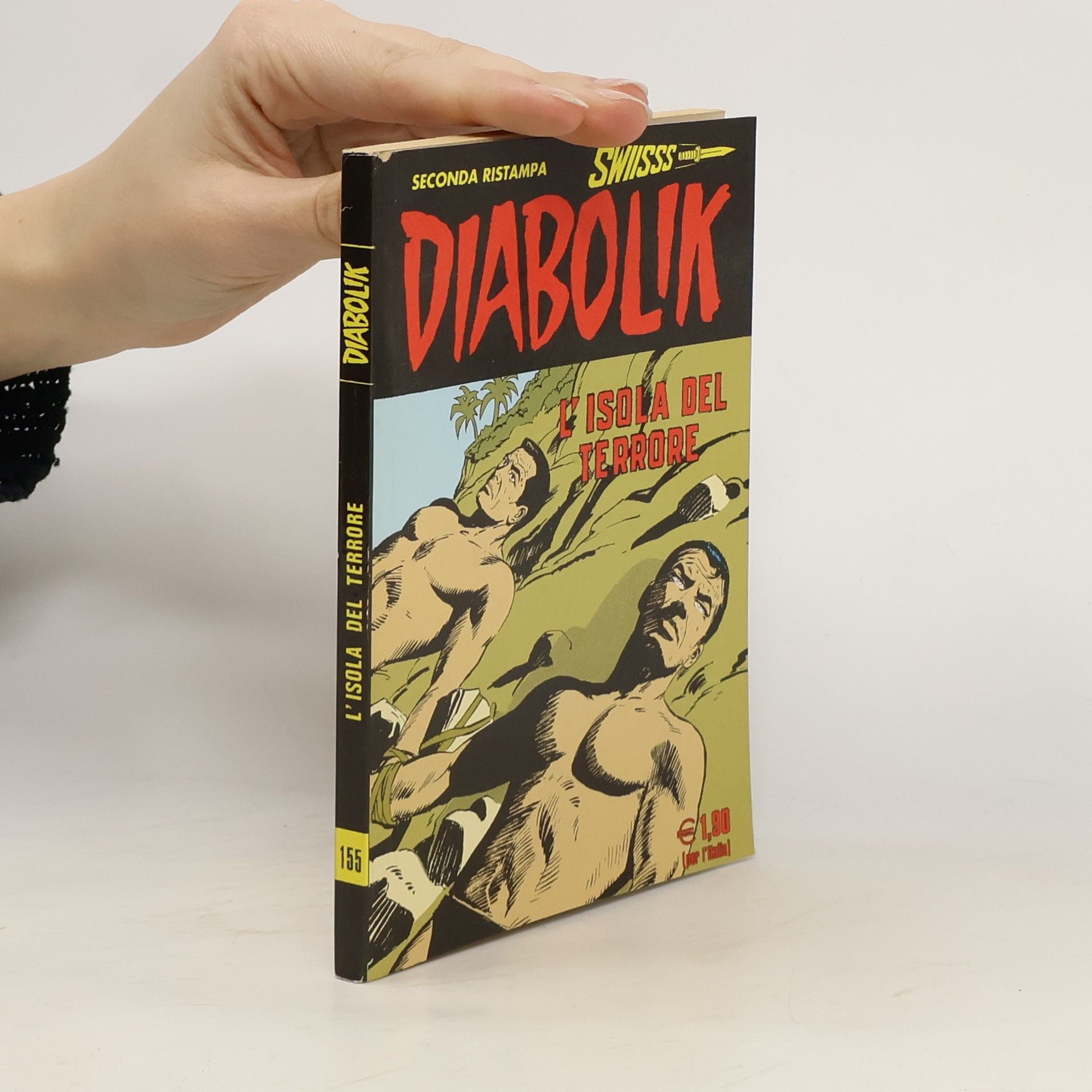 Angela e Luciana Giussani Diabolik 155