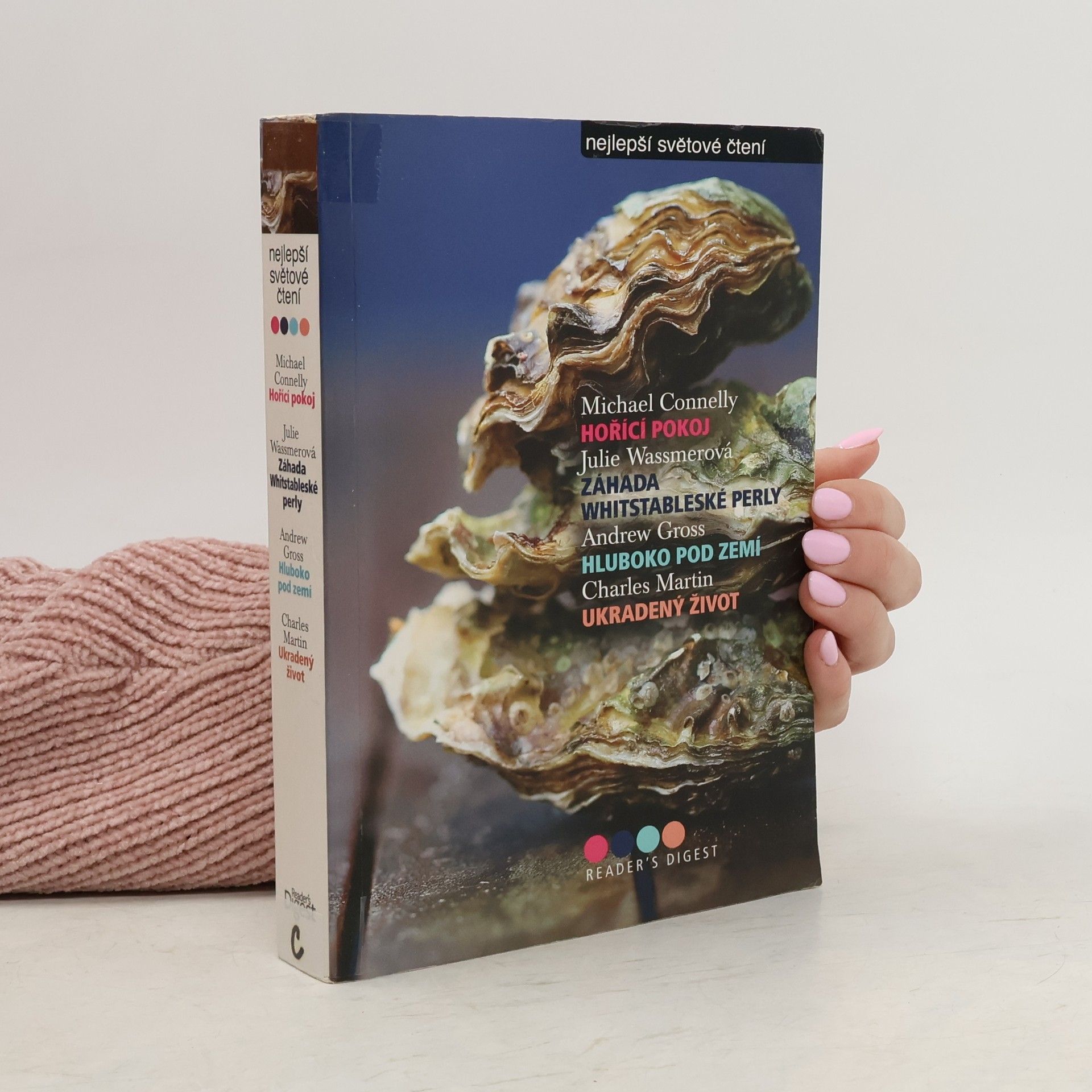 Hořící pokoj. Záhada Whitstableské perly. Hluboko pod zemí. Ukradený život.