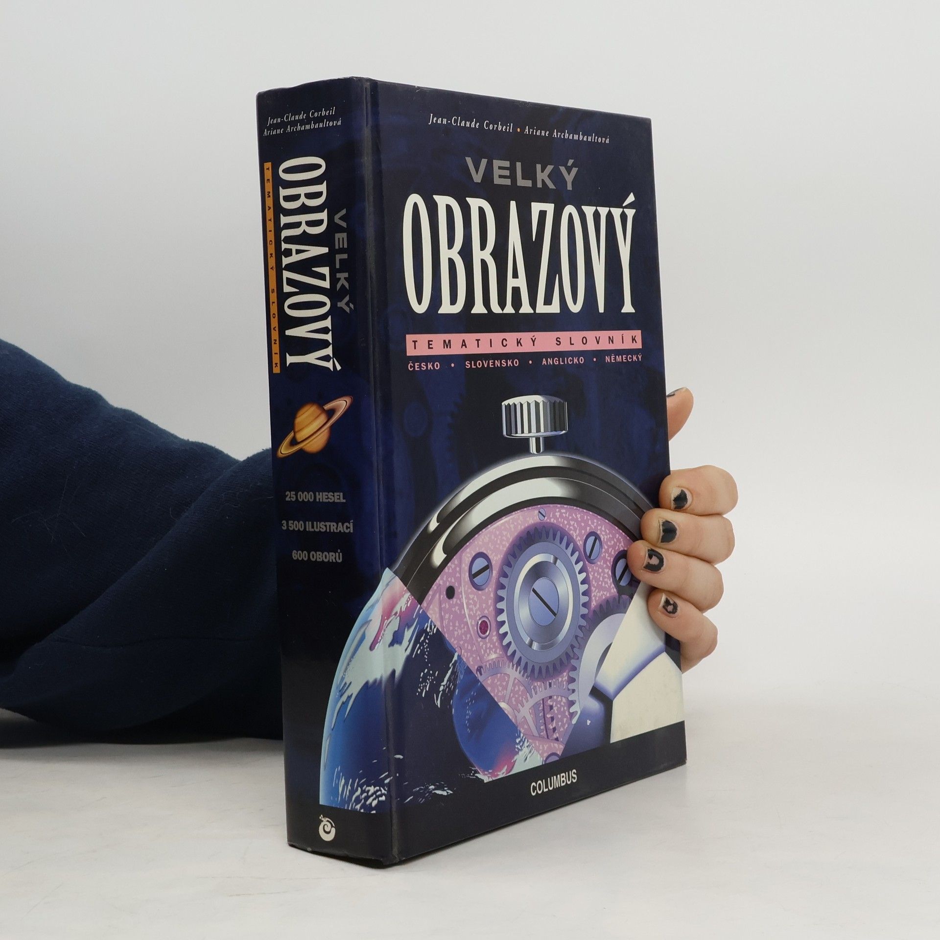Jean-Claude Corbeil Velký obrazový tematický slovník : česko-slovensko-anglicko-německý