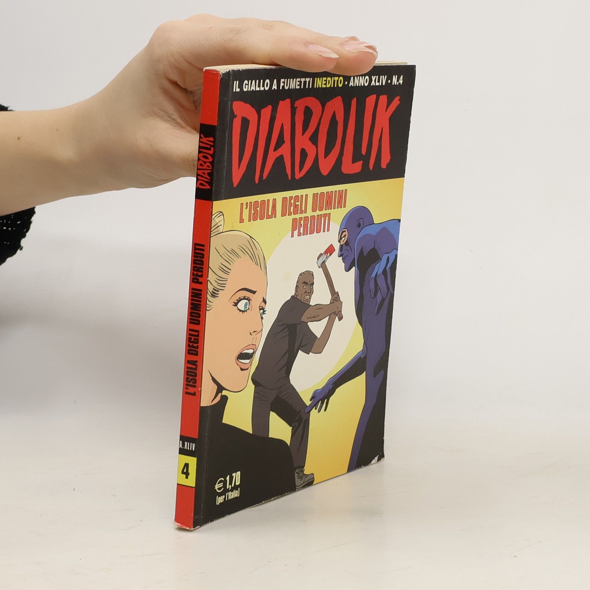 Kolektív autorov Diabolik 4. L'isola degli uomini perduti