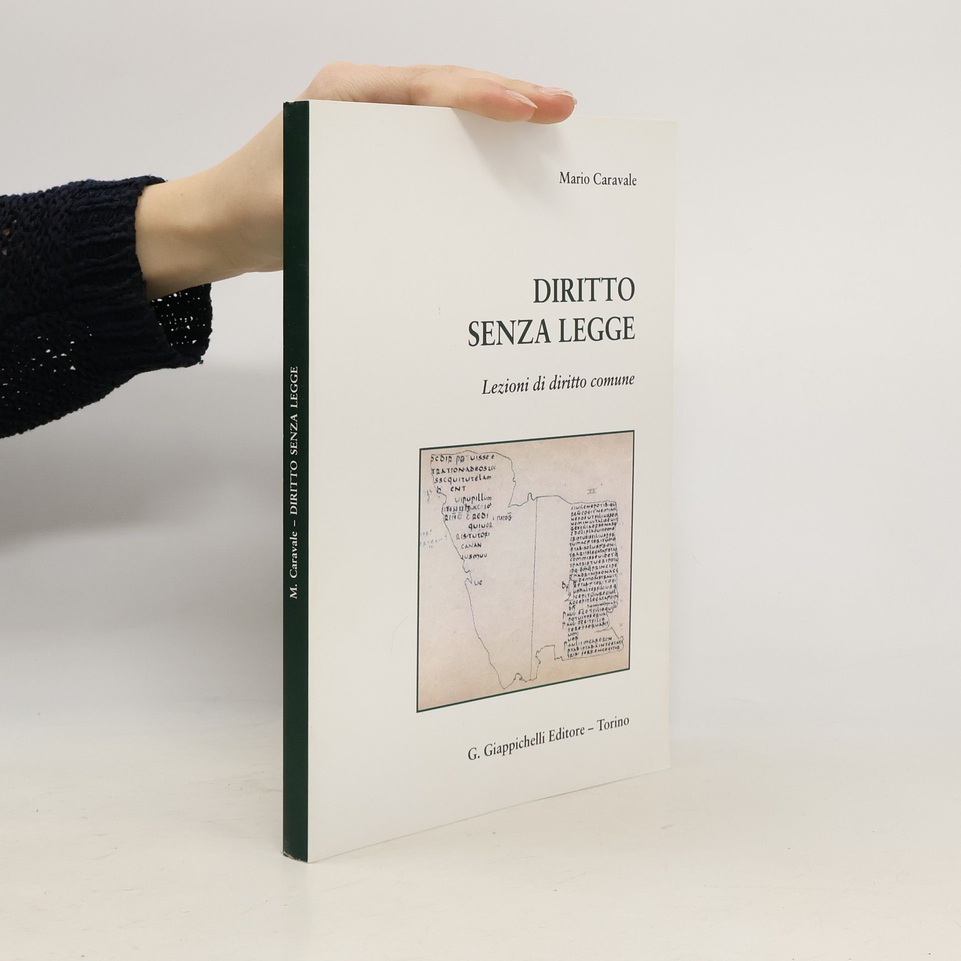 Mario Caravale Diritto senza legge