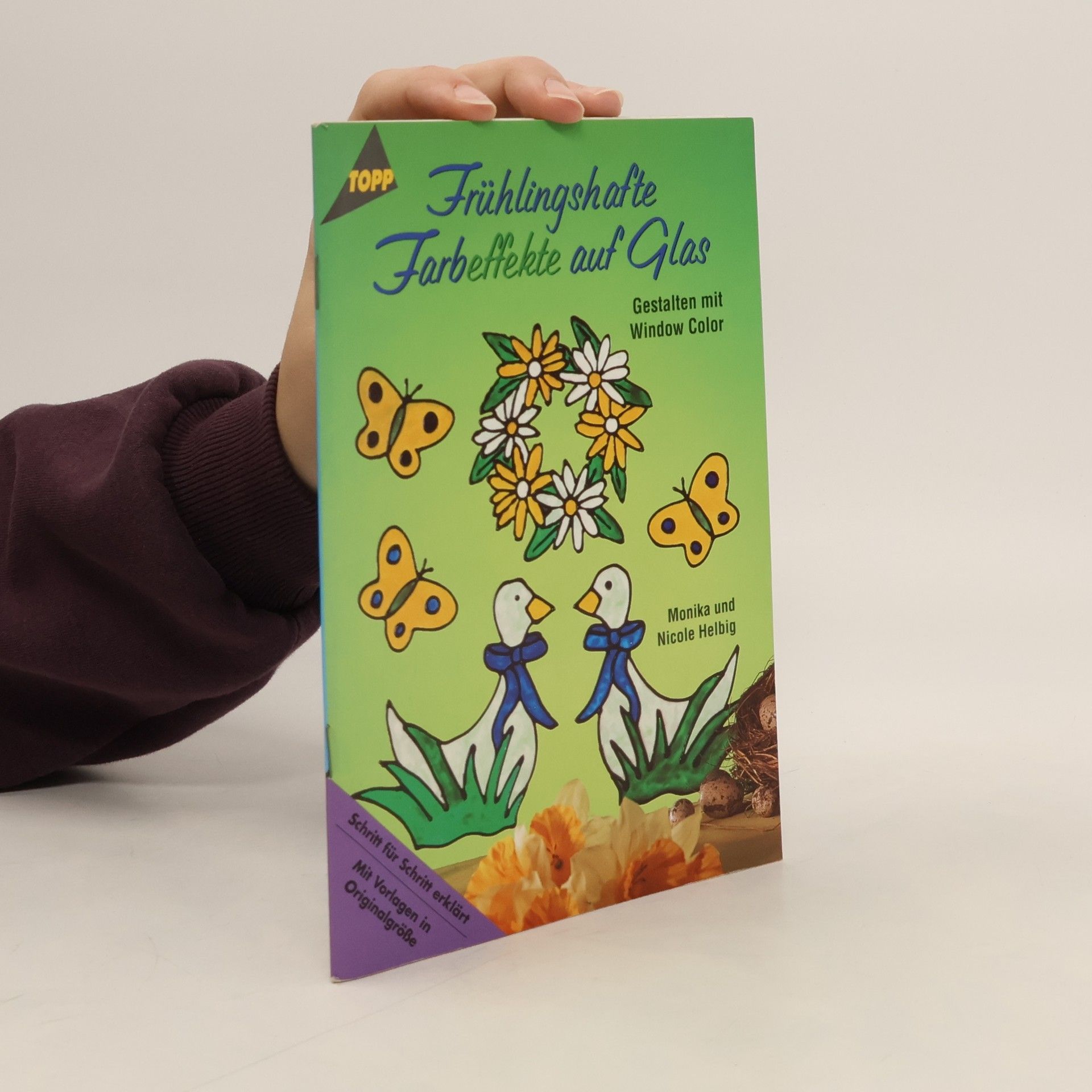 Monika Helbig Frühlingshafte Farbeffekte auf Glas