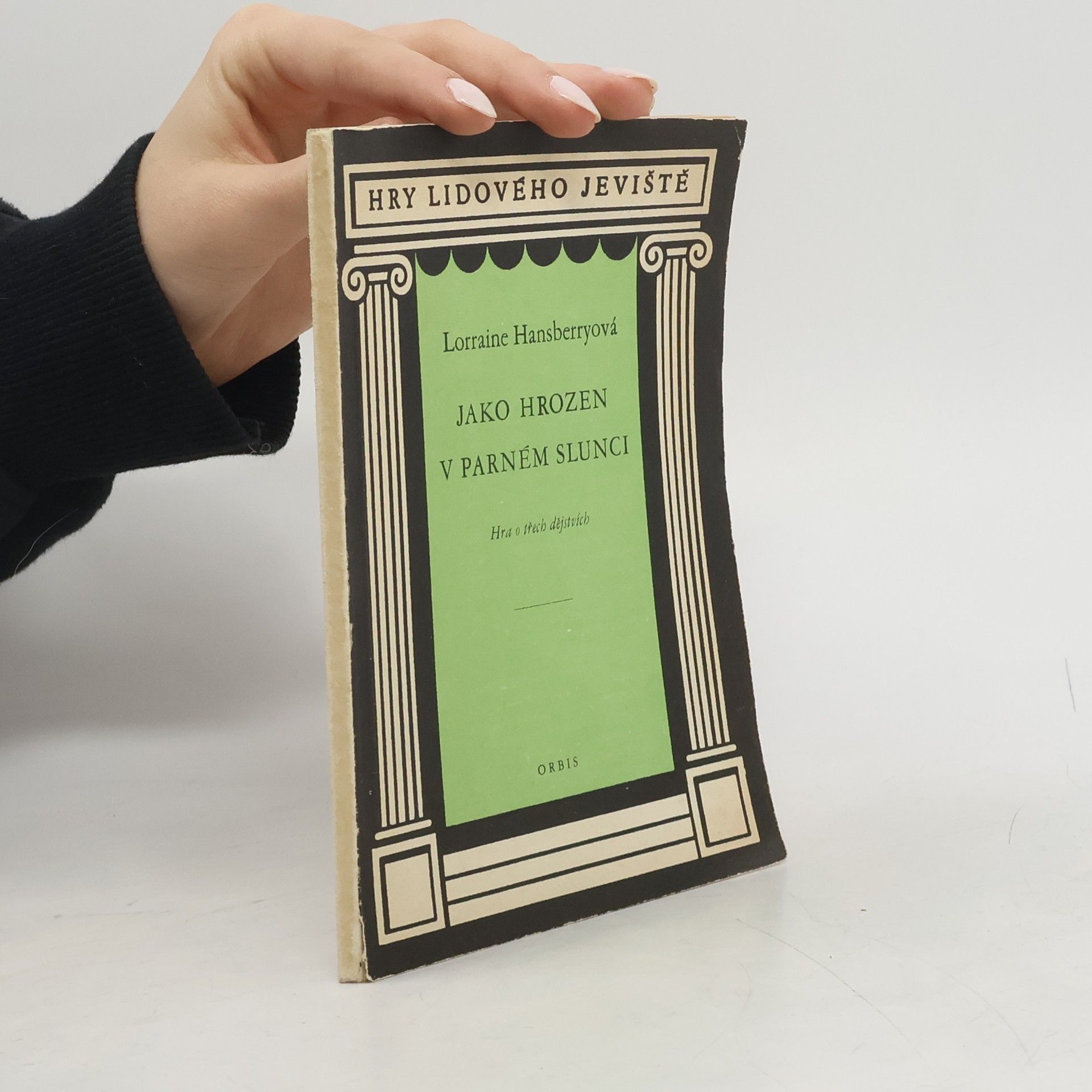 Lorraine Hansberry Jako hrozen v parném slunci: Hra o 3 dějstvích