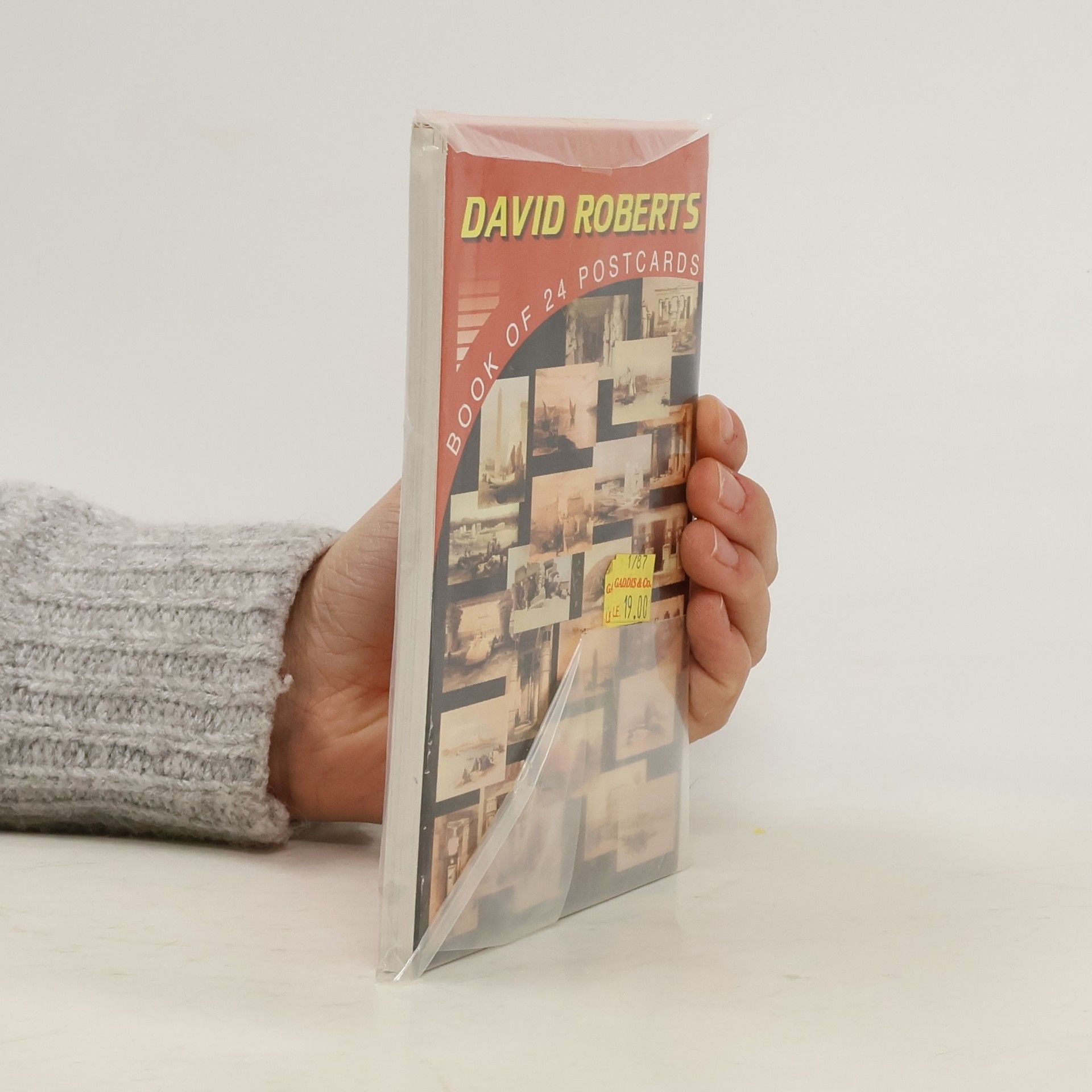 David Roberts Book of 24 Postcards