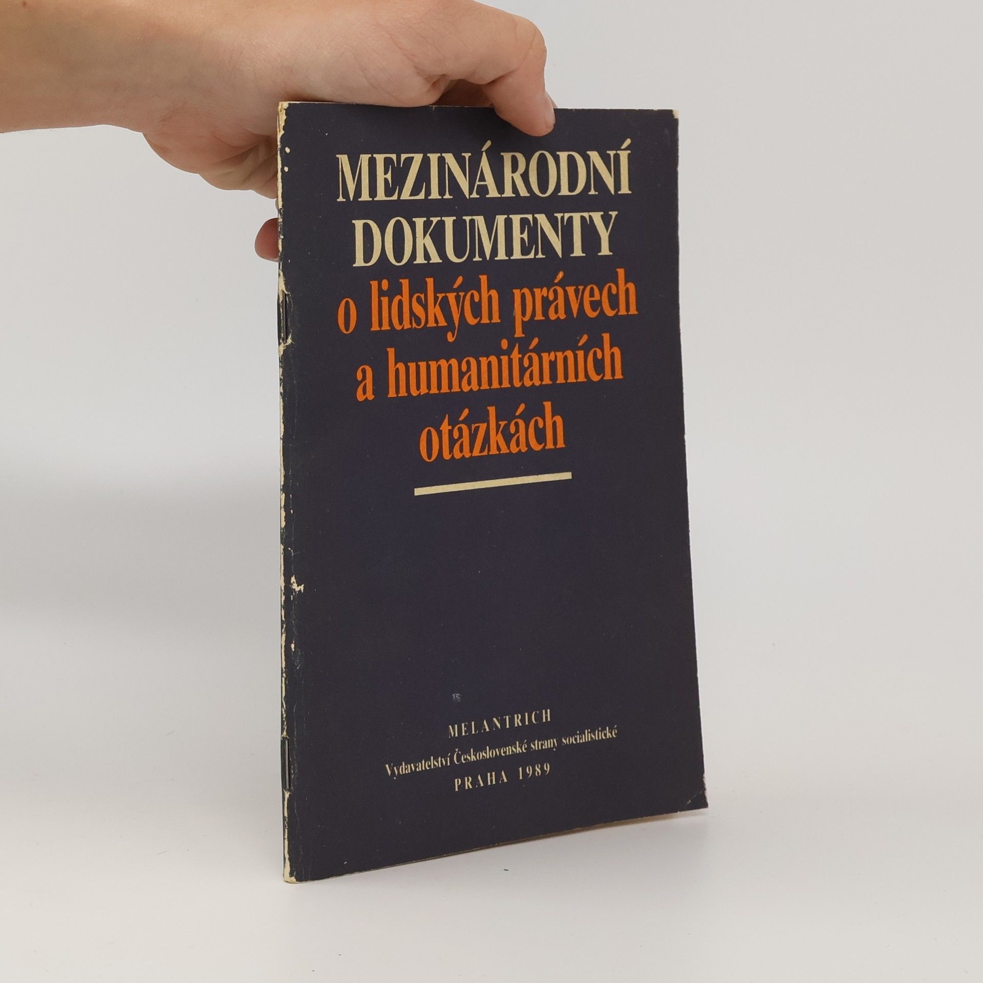 Collectif d'auteurs Mezinárodní dokumenty o lidských právech a humanitárních otázkách