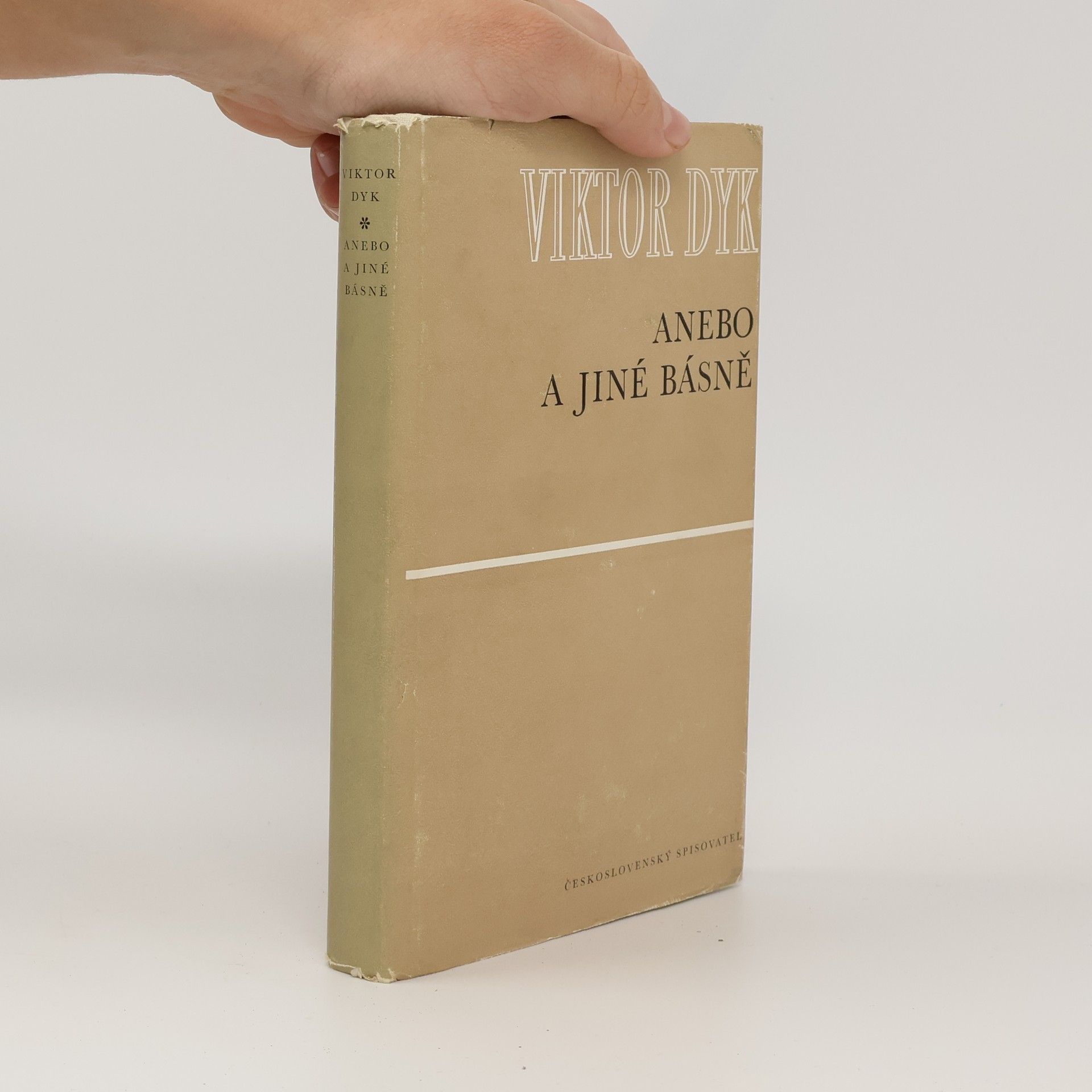 Viktor Dyk Anebo a jiné básně