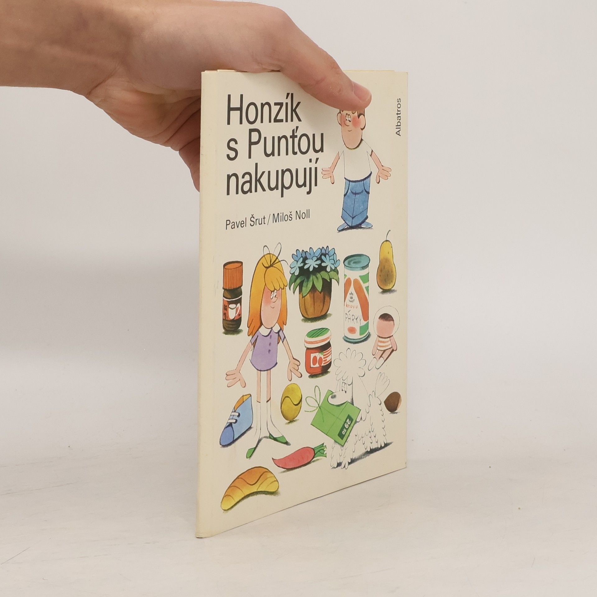 Pavel Šrut Honzík s Punťou nakupují