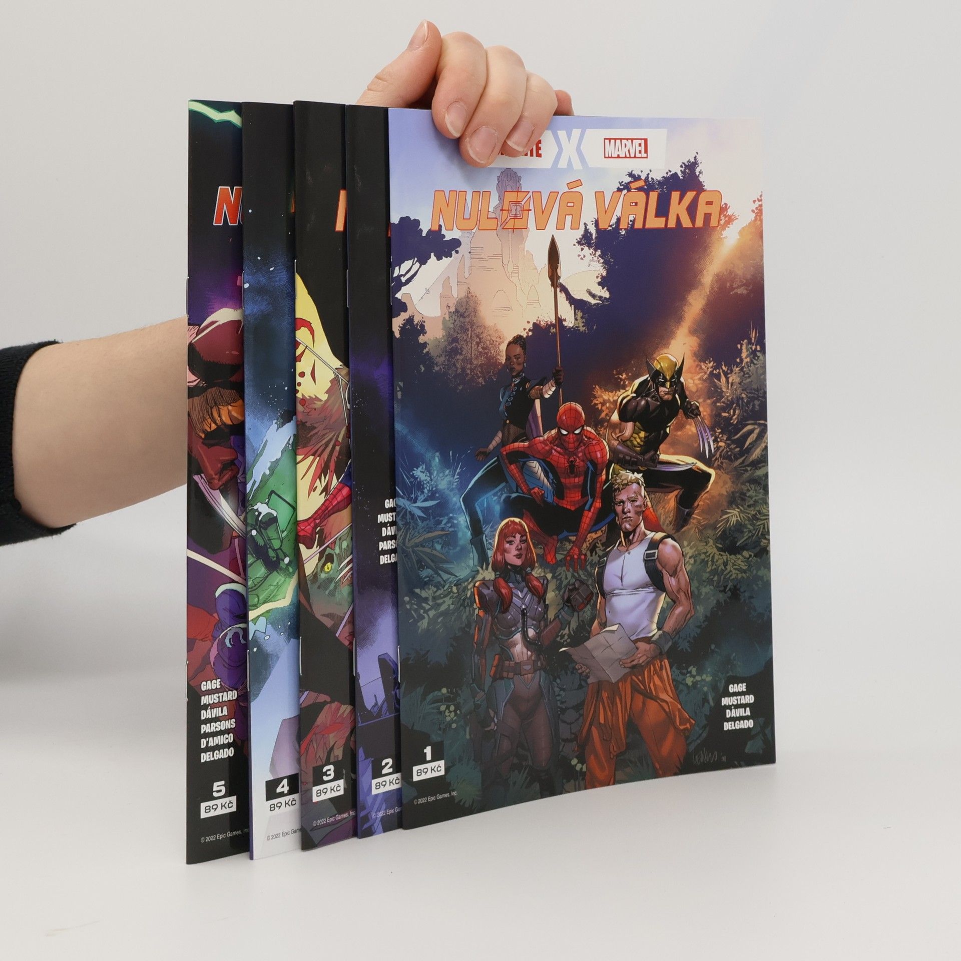 Christos N. Gage Fortnite X Marvel. Nulová válka 1-5