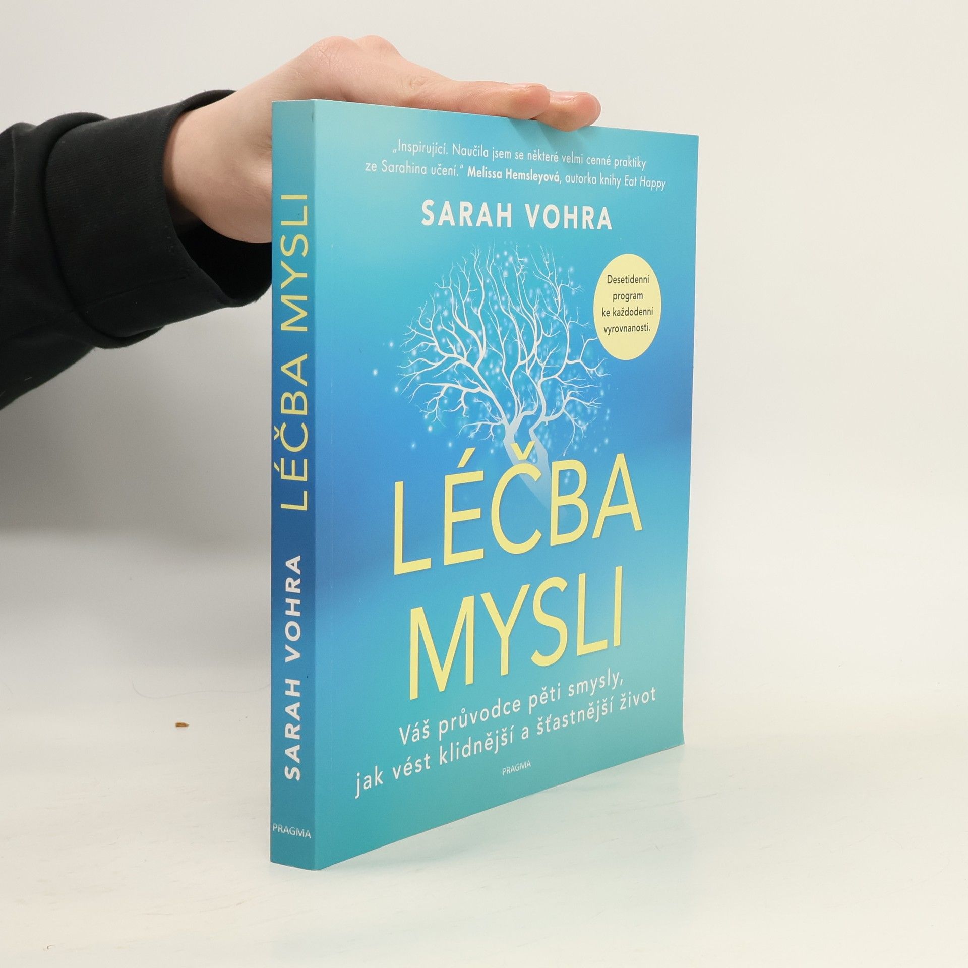 Sarah Vohra Léčba mysli : Váš průvodce pěti smysly, jak vést klidnější a šťastnější život