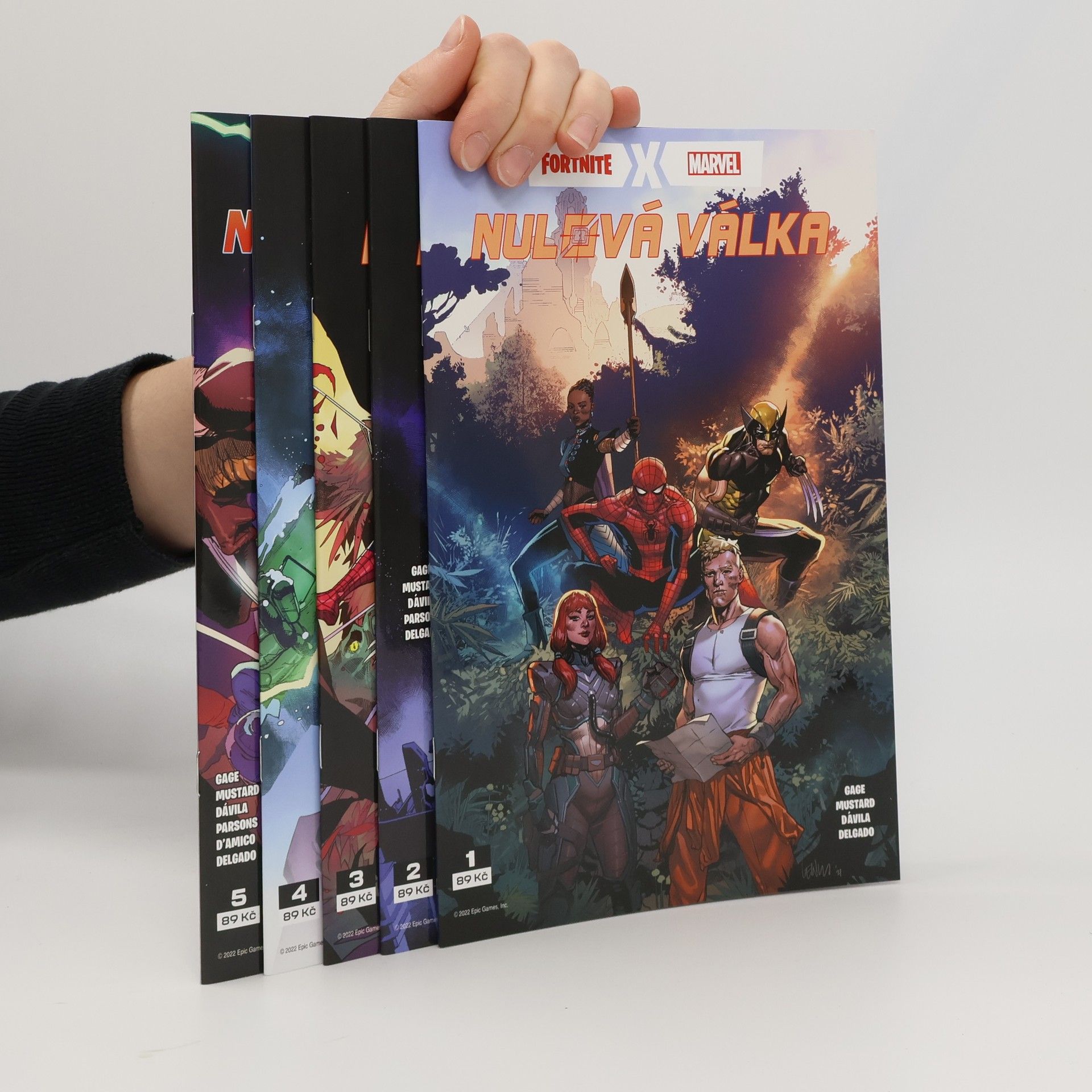 Donald Mustard Fortnite X Marvel. Nulová válka 1-5