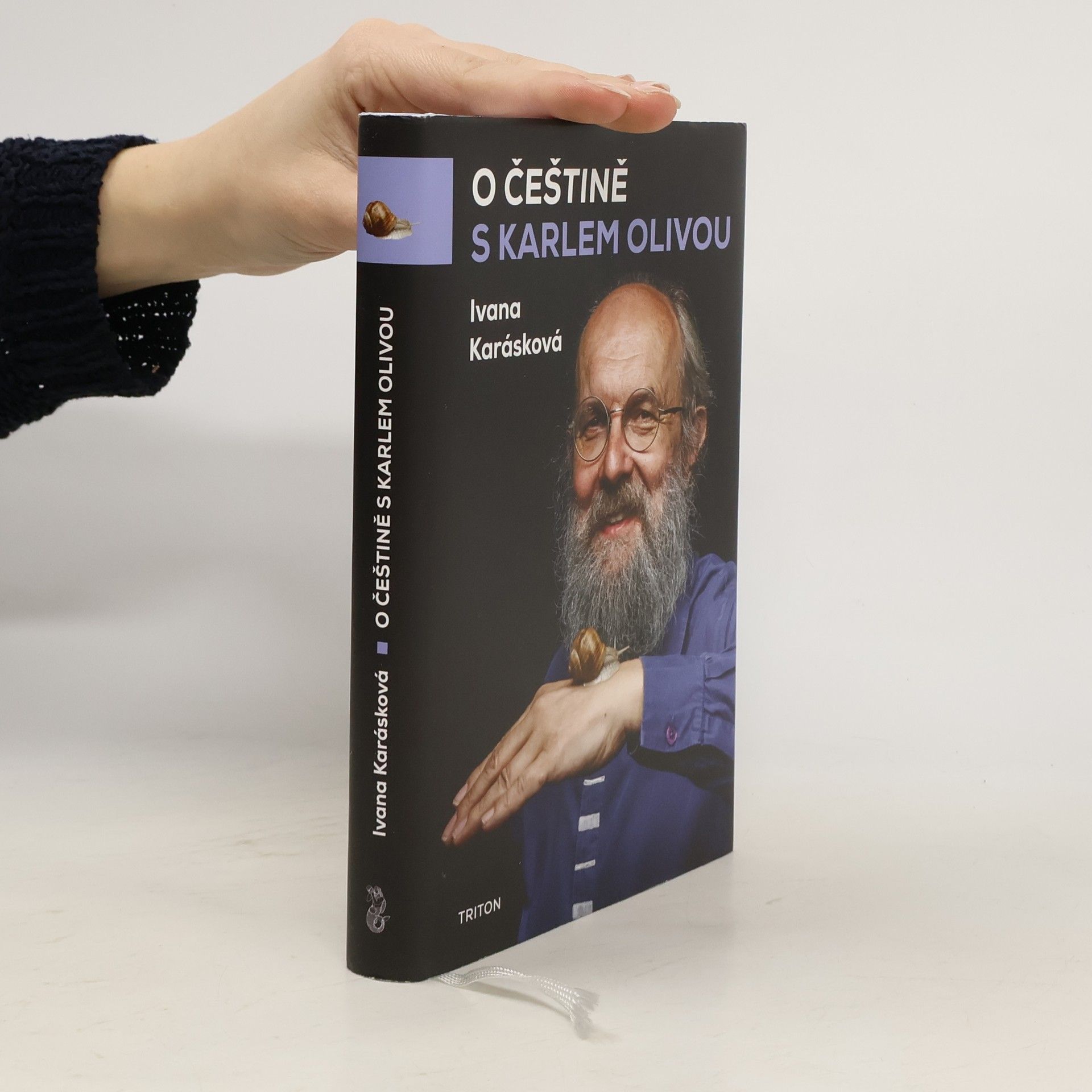 Ivana Karásková O češtině s Karlem Olivou