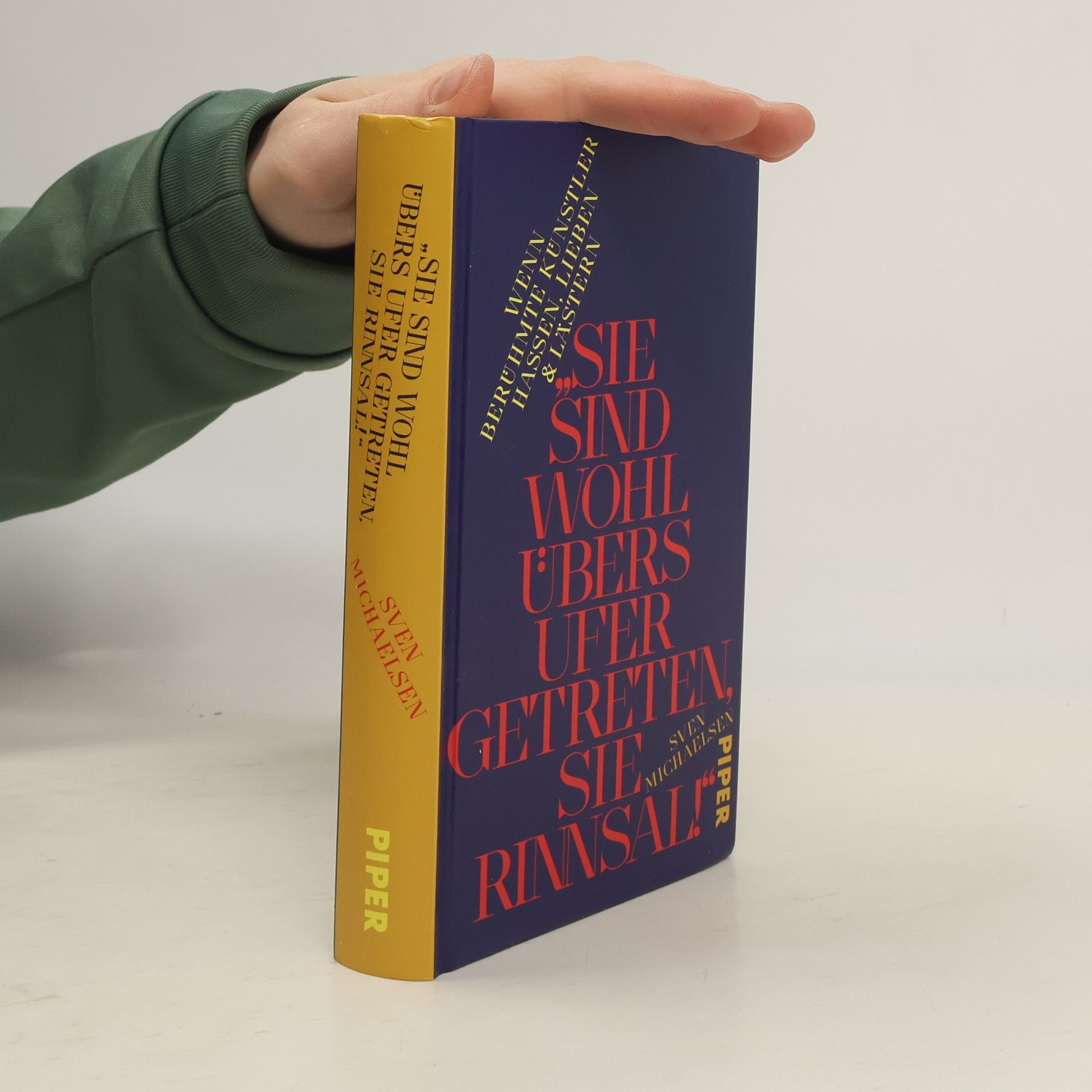 »Sie sind wohl übers Ufer getreten, Sie Rinnsal!«