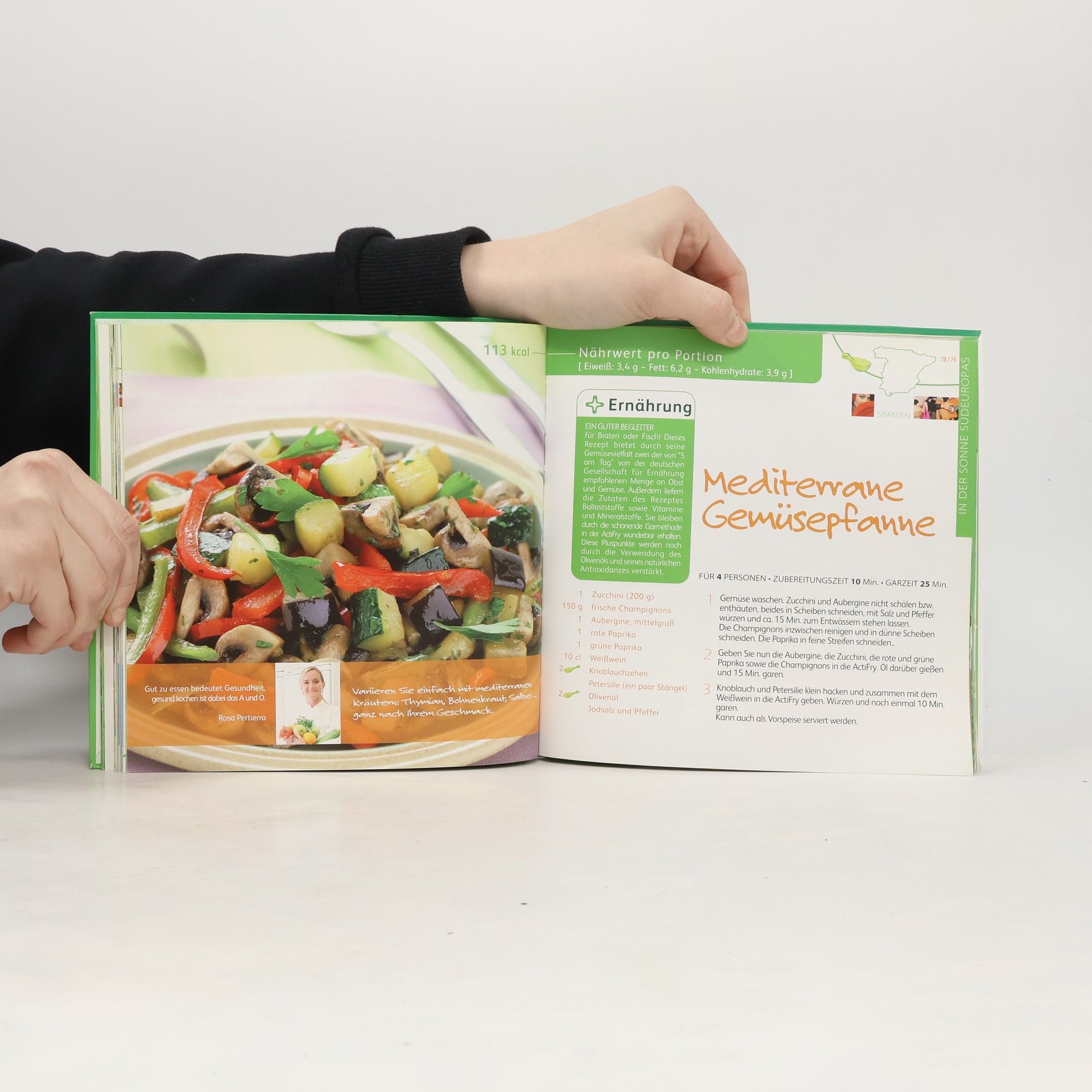 Various authors Eine kulinarische Gourmet-Reise um die Welt mit ActiFry