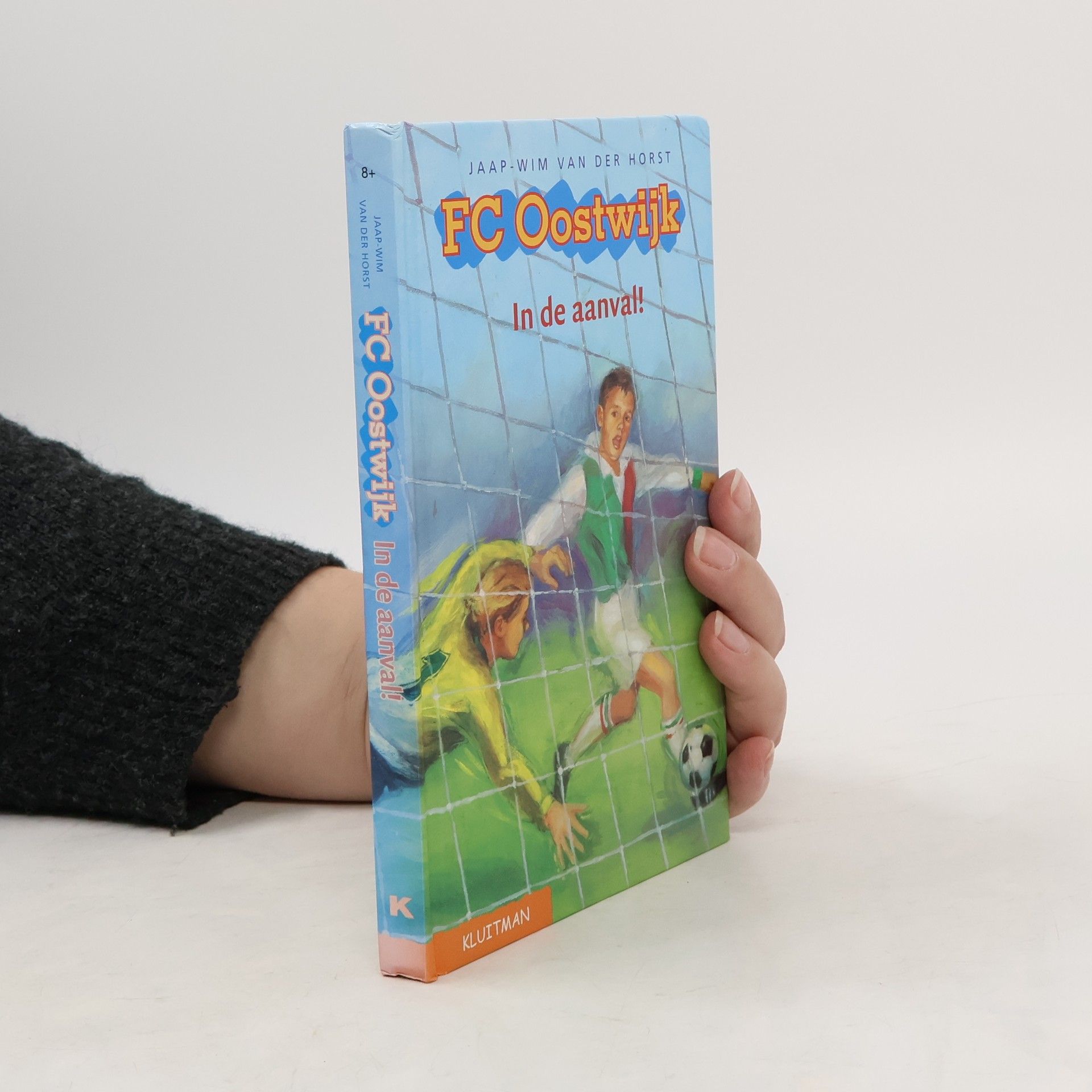 Jaap-Wim van der Horst FC Oostwijk in de aanval