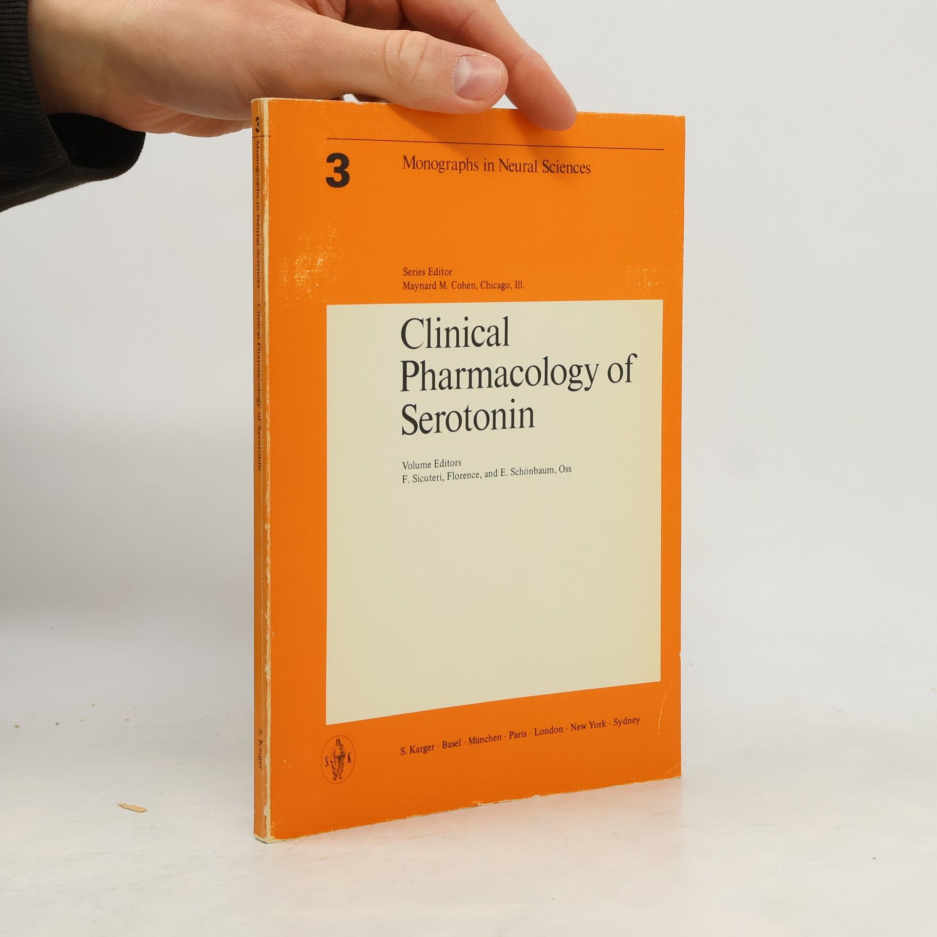 Federigo Sicuteri Monographs in Neural Sciences - 3: Clinical Pharmacology of Serotonin