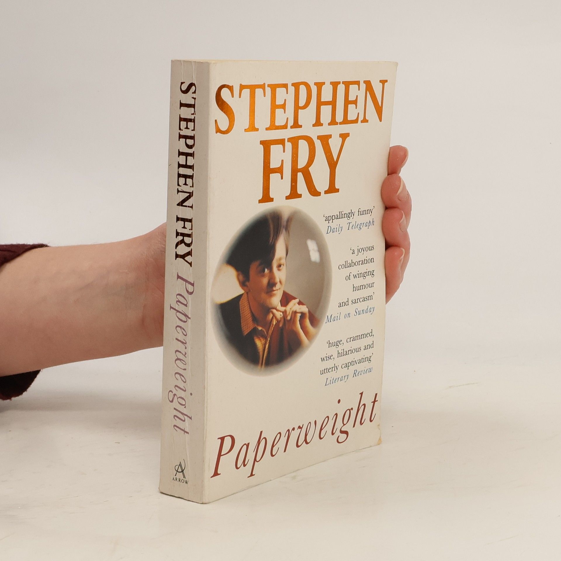 Stephen Fry Paperweight