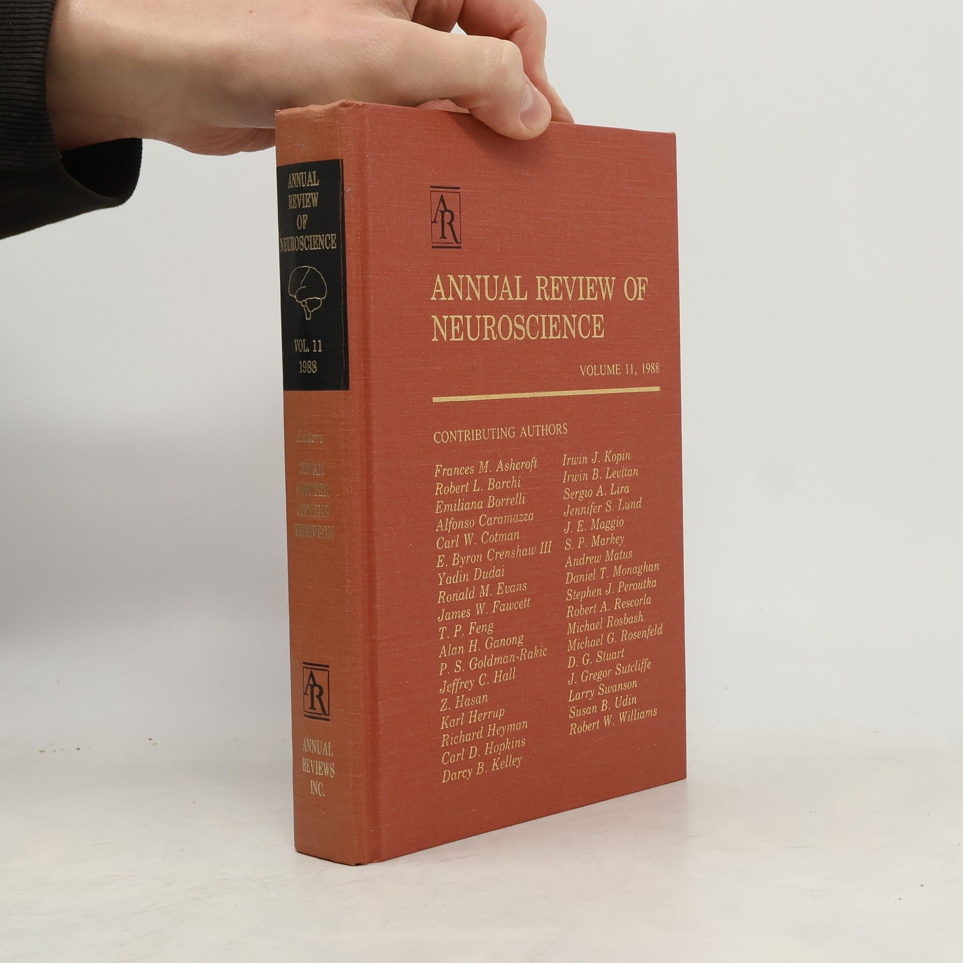 Auteurscollectief Annual Review of Neuroscience, Volume 11