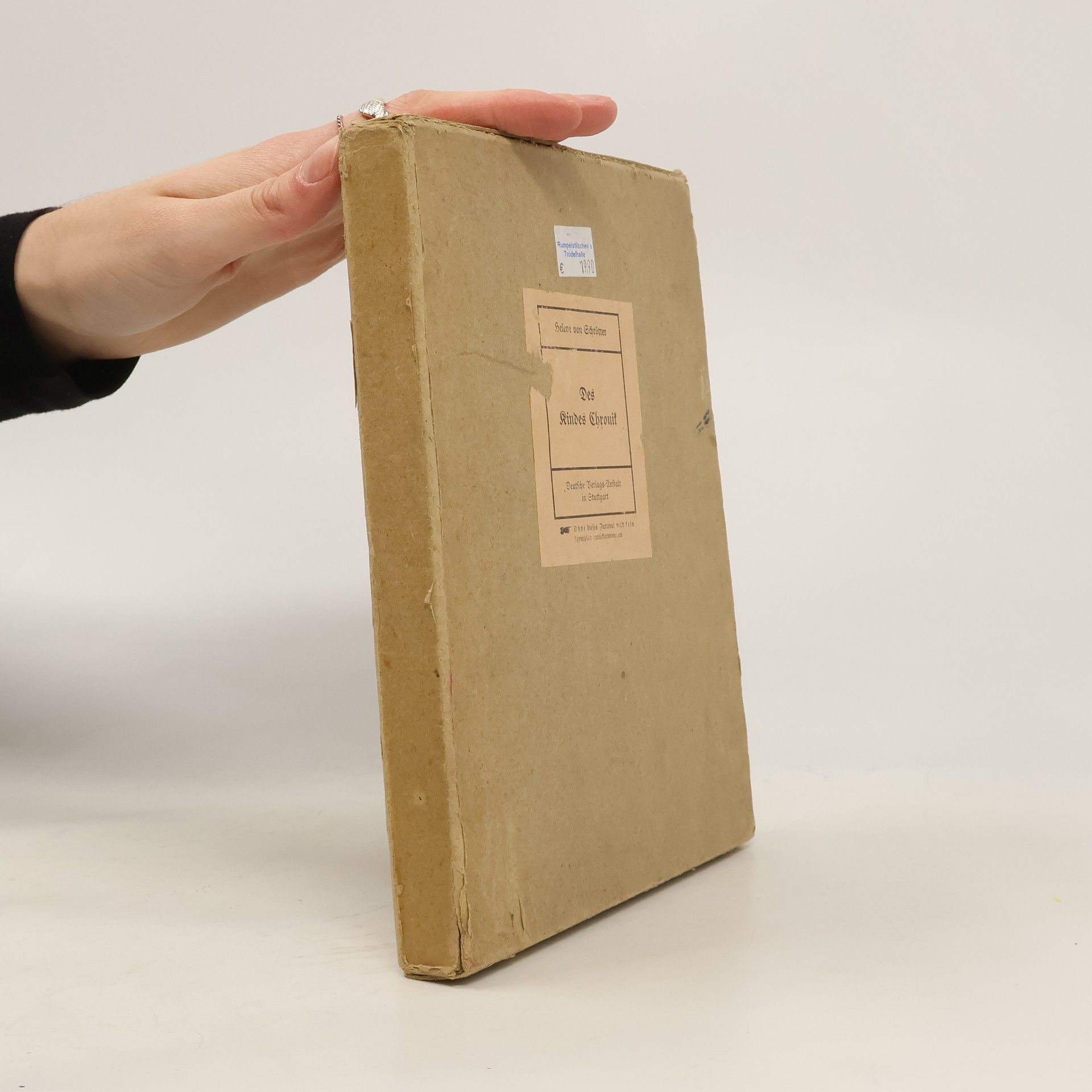 Helene von Schrötter Des kindes Chronik