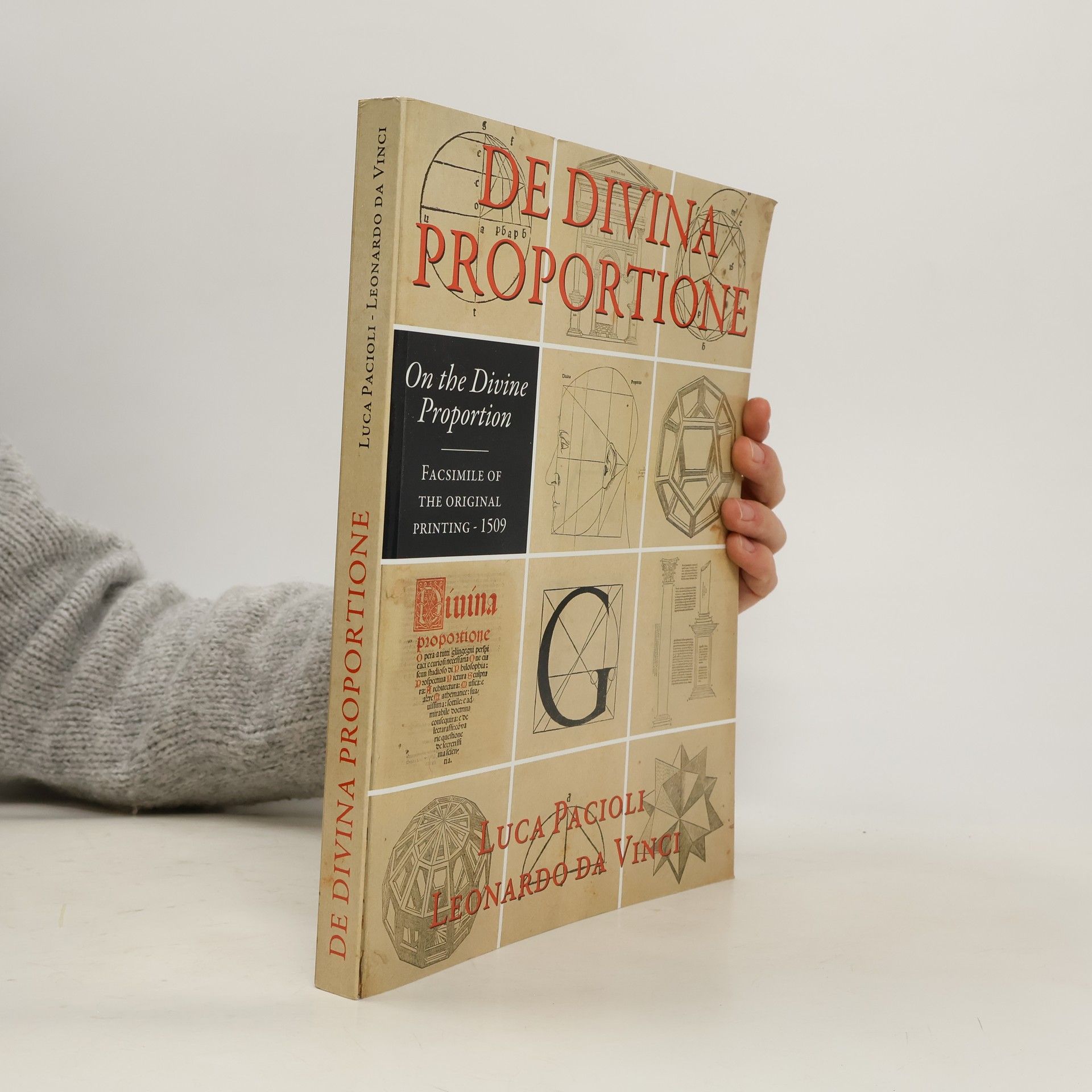 Luca Pacioli De Divina Proportione (On The Divine Proportion)