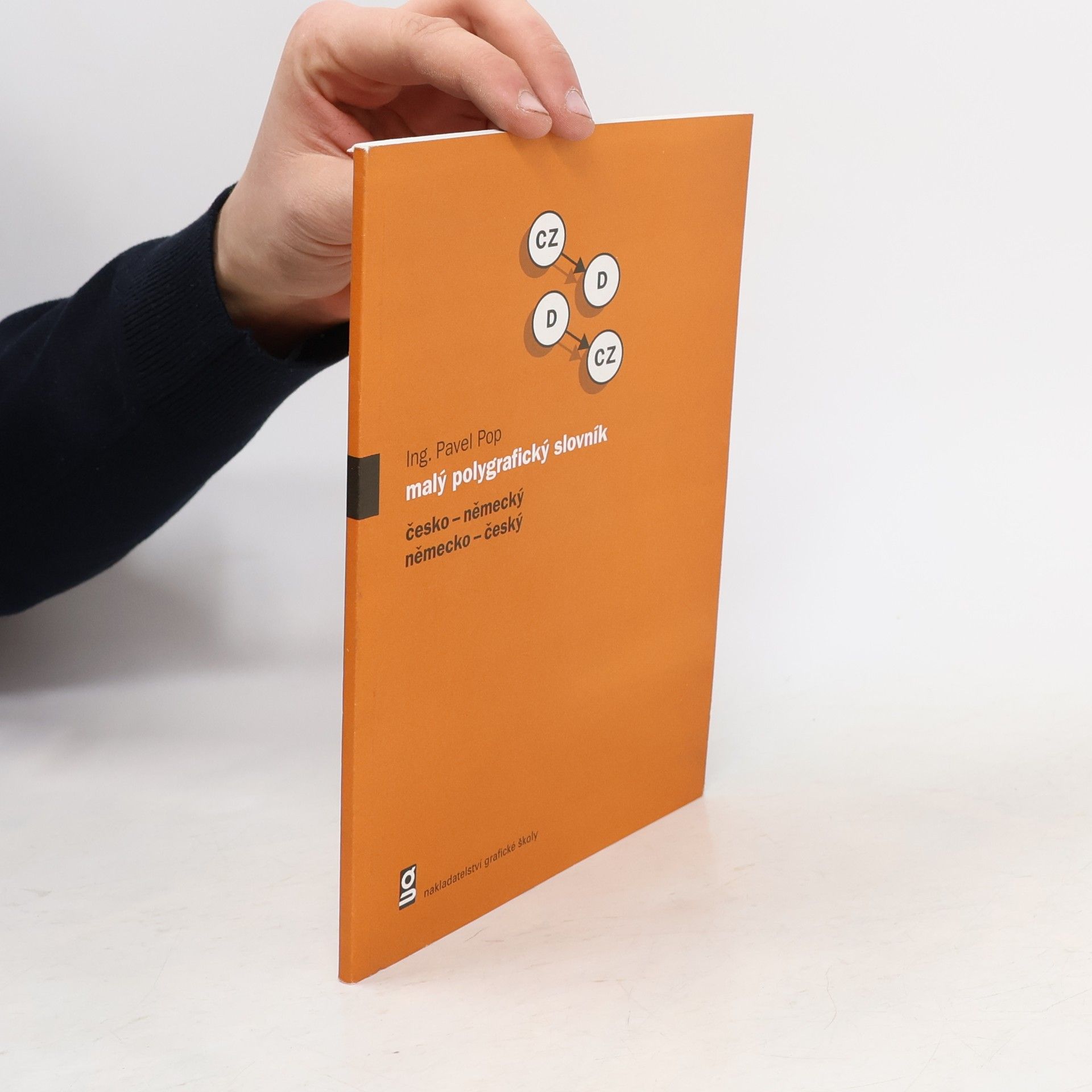 Pavel Pop Malý polygrafický slovník česko-německý, německo-český