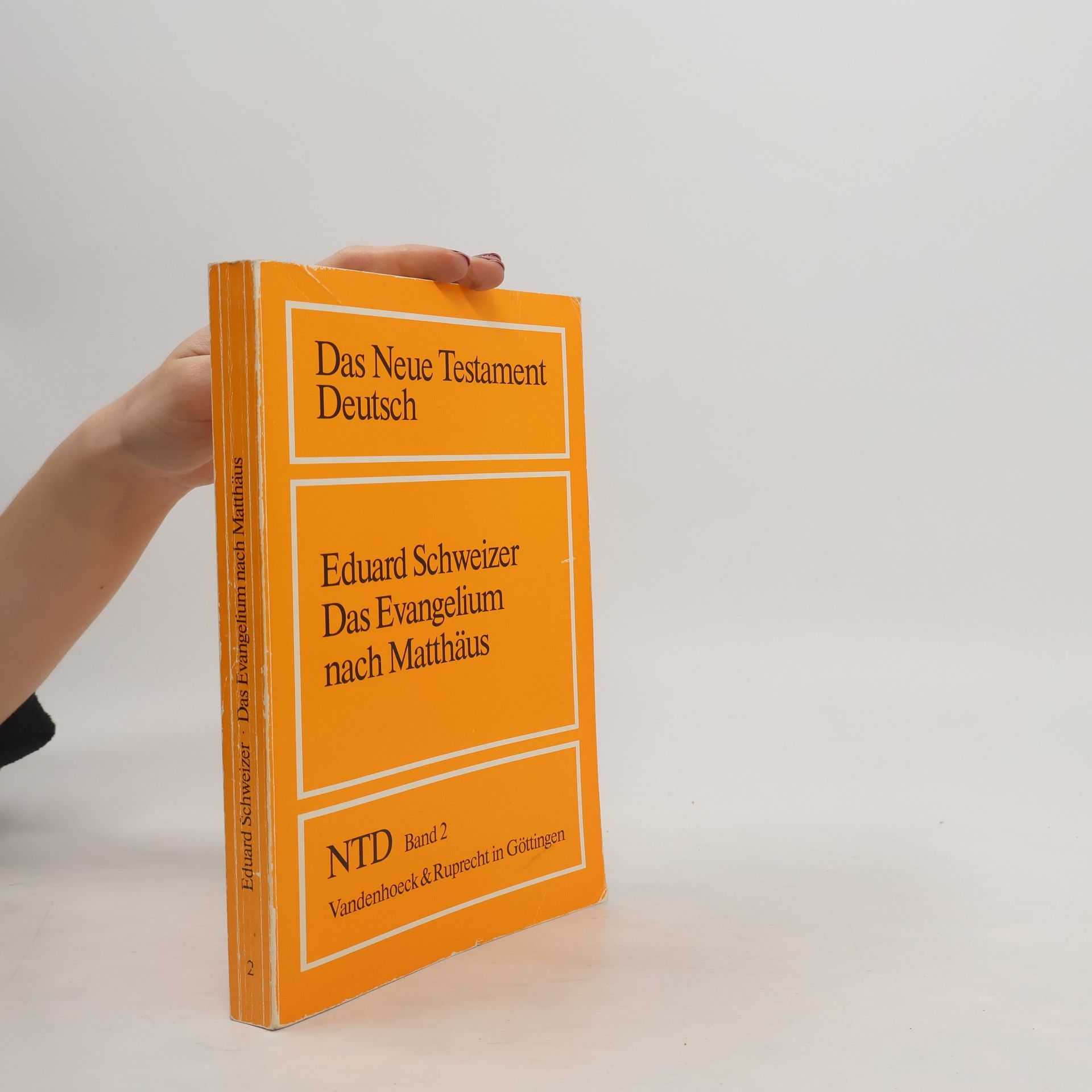 Eduard Schweizer Das Evangelium nach Matthäus 2