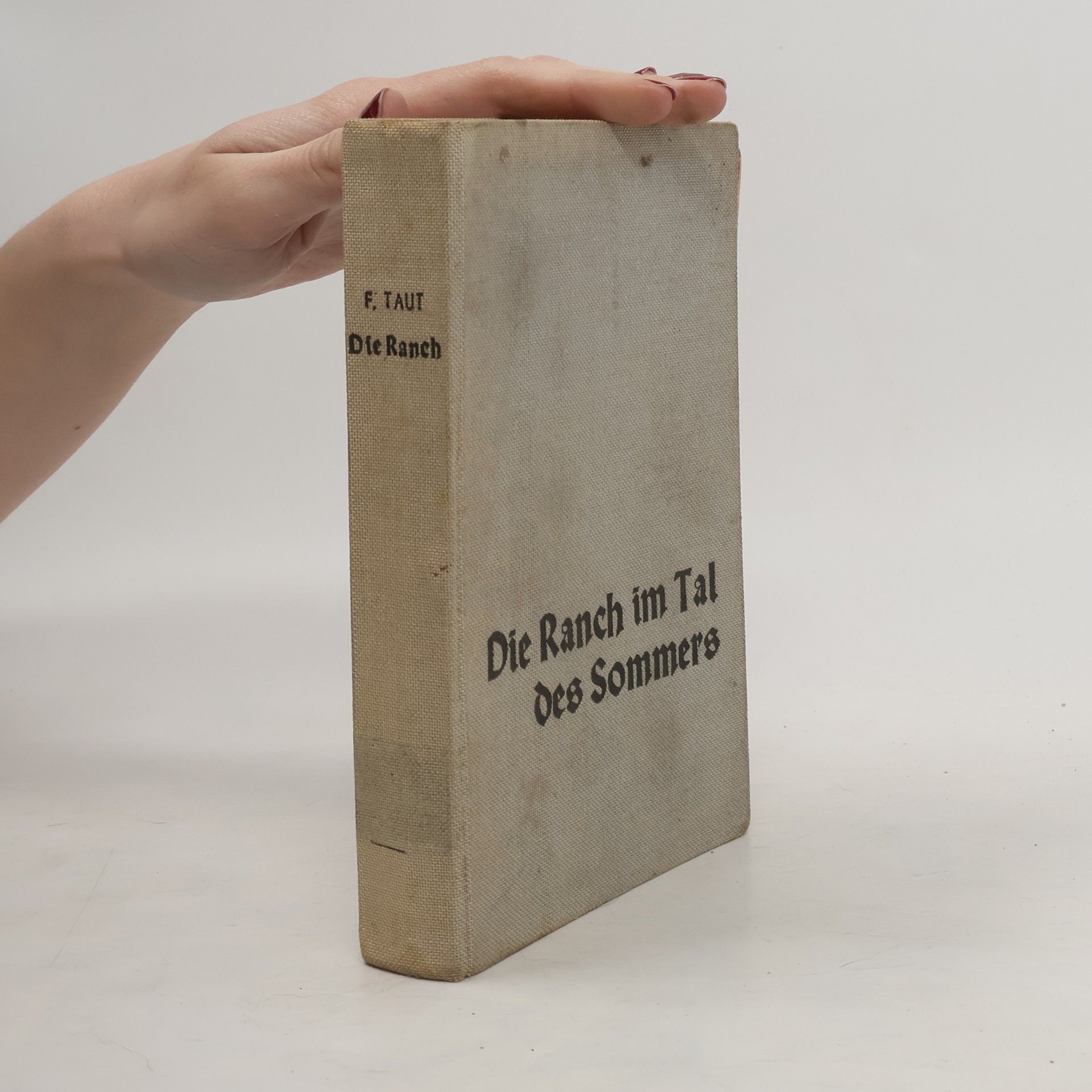 Franz Taut Die Ranch im Tal des Sommers