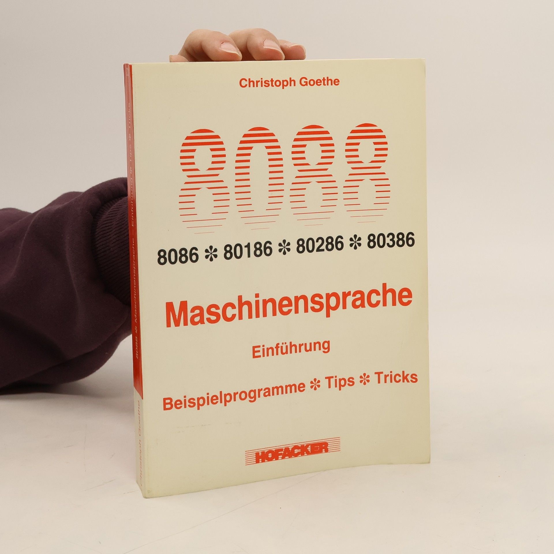 Christoph Goethe 8088 Maschinensprache
