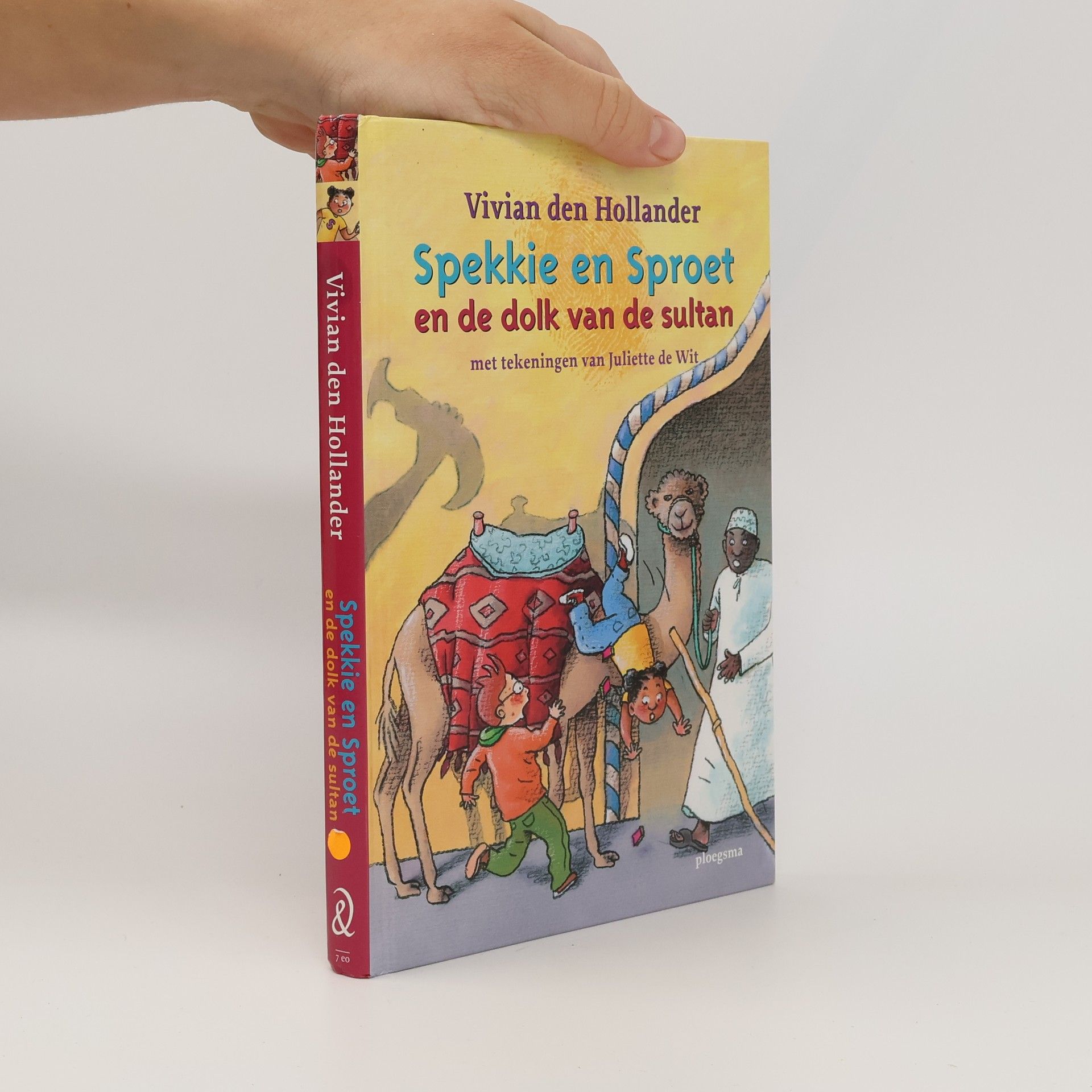 Vivian den Hollander Spekkie en Sproet en de dolk van de sultan