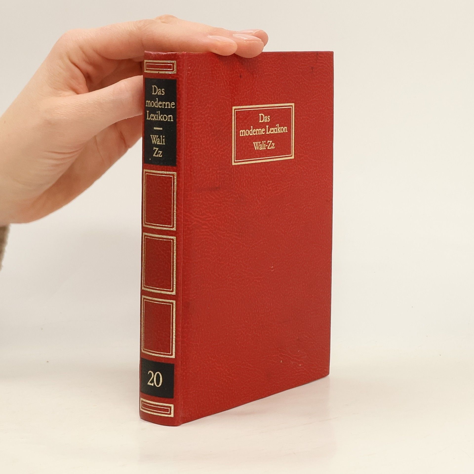 Autorenkollektiv Das moderne Lexikon 20. Wali-Zz