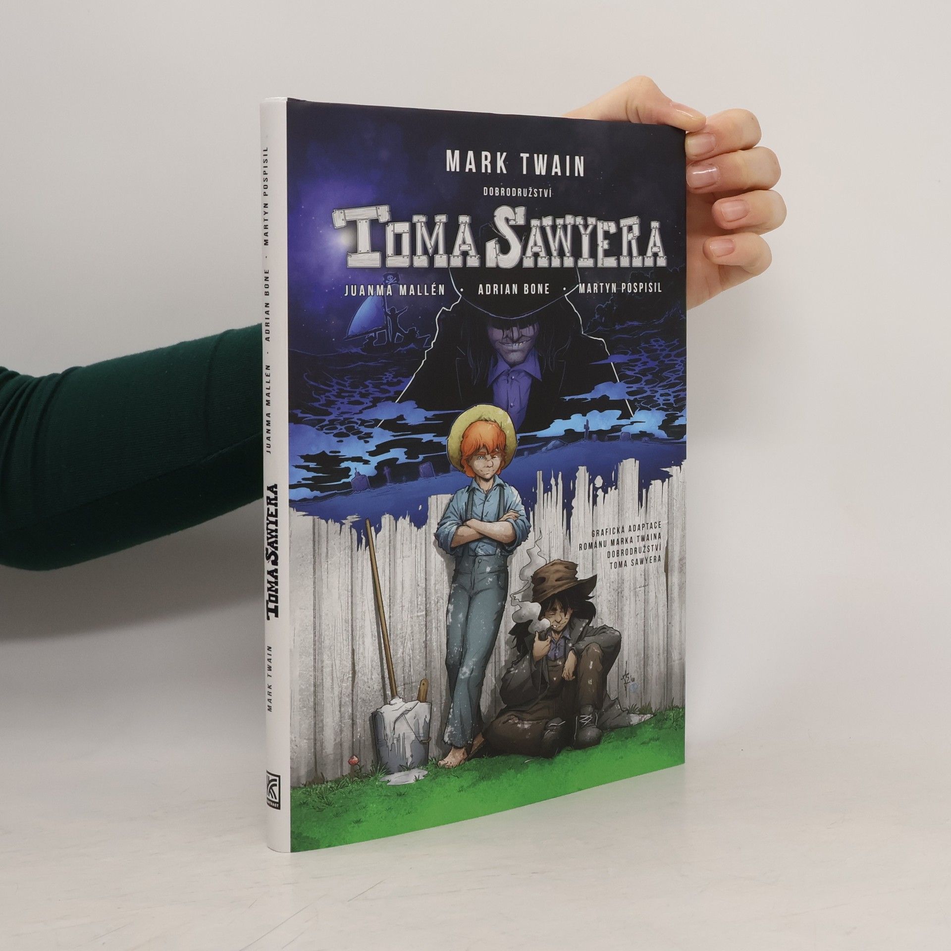 Mark Twain Dobrodružství Toma Sawyera - grafický román