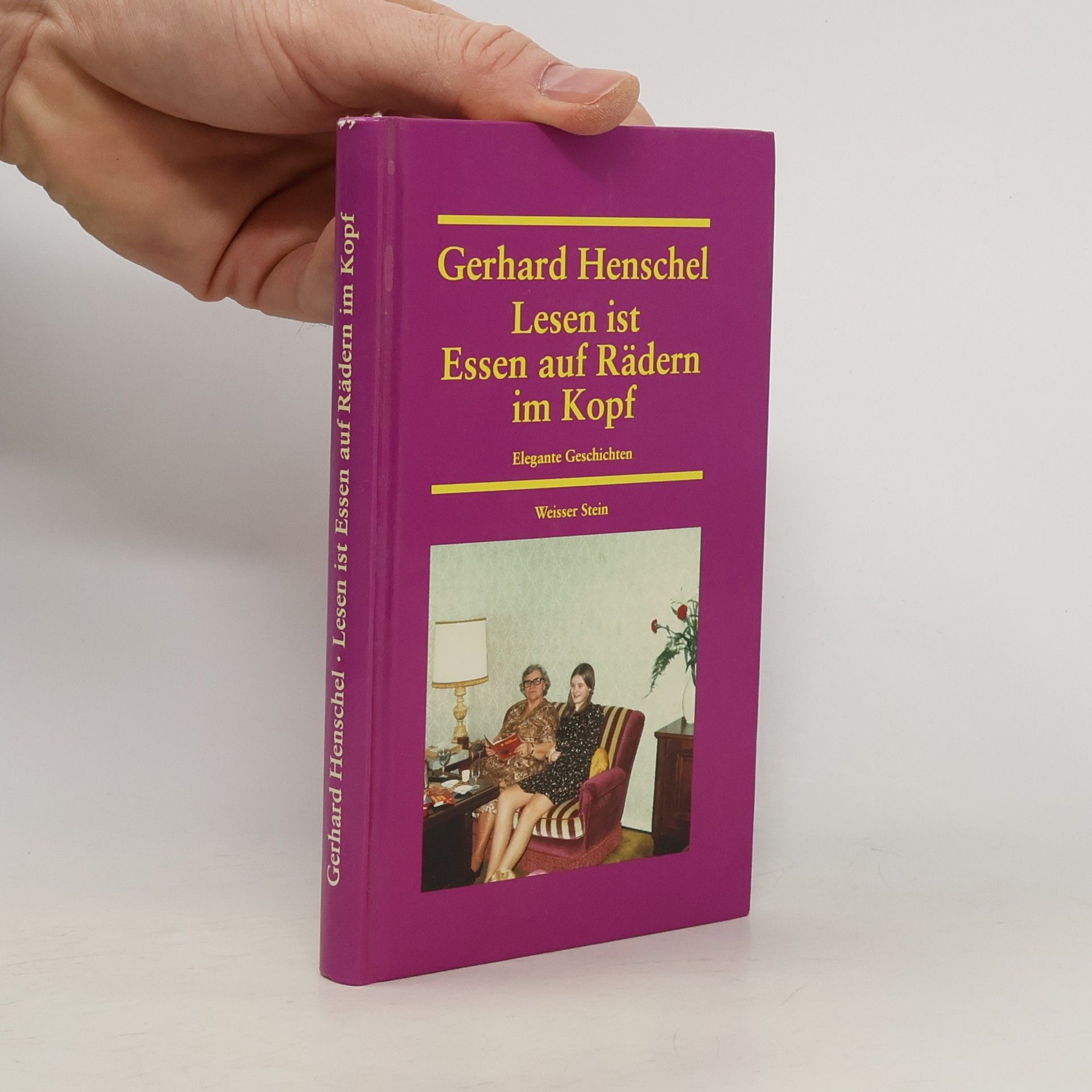 Lesen ist Essen auf Rädern im Kopf