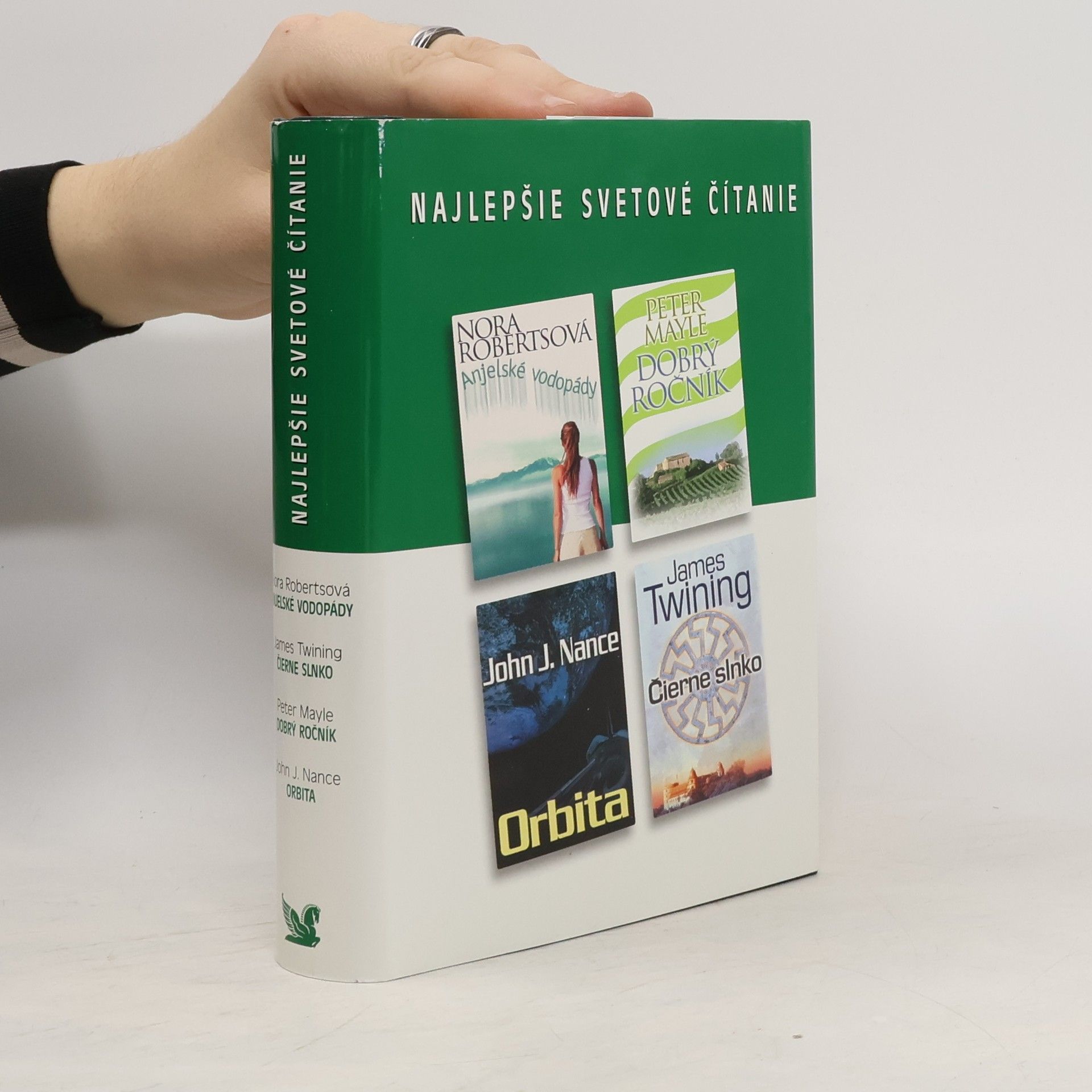 Najlepšie svetové čítanie: Anjelské vodopády; Čierne slnko; Dobrý ročník; Orbita