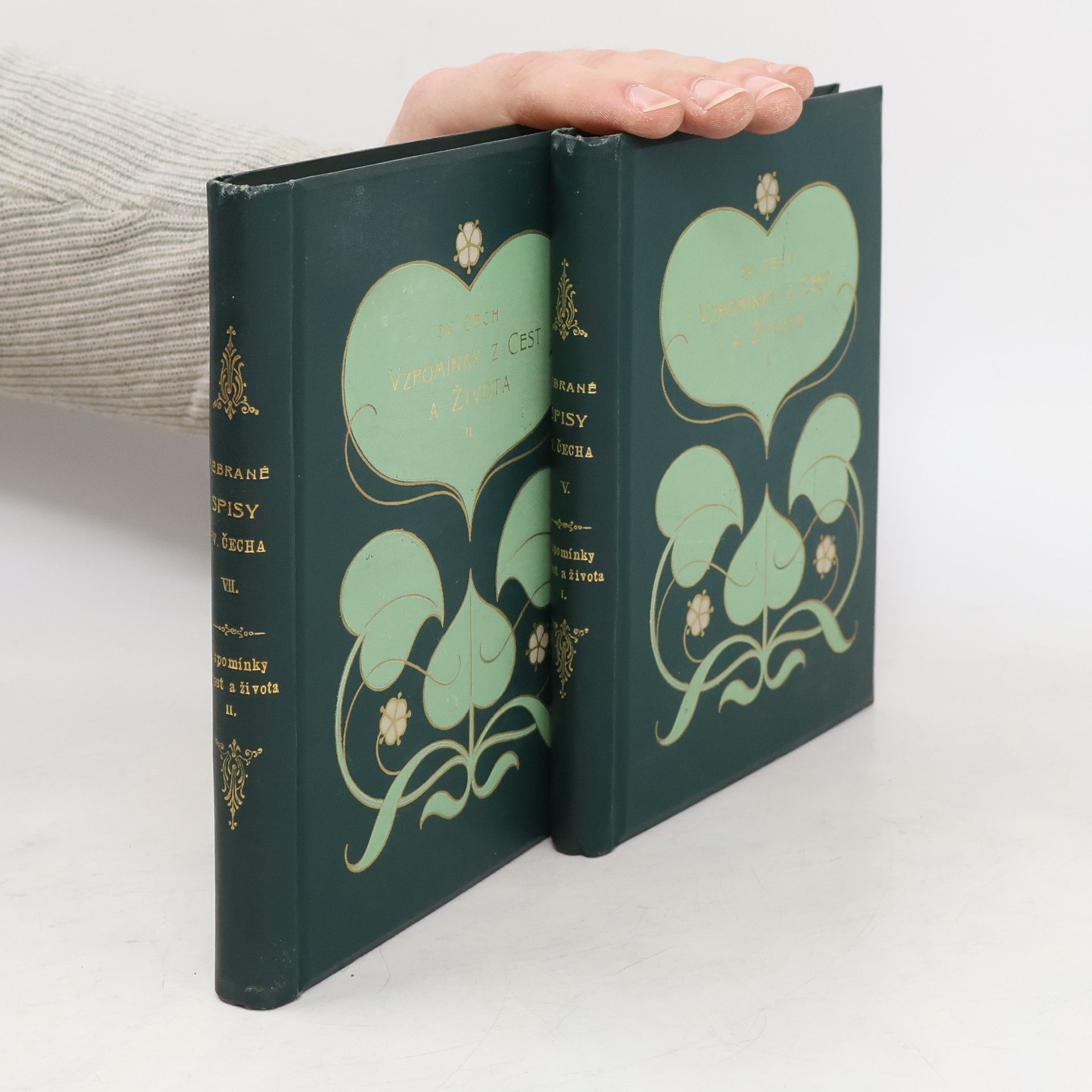 Svatopluk Čech Vzpomínky z cest a života I-II