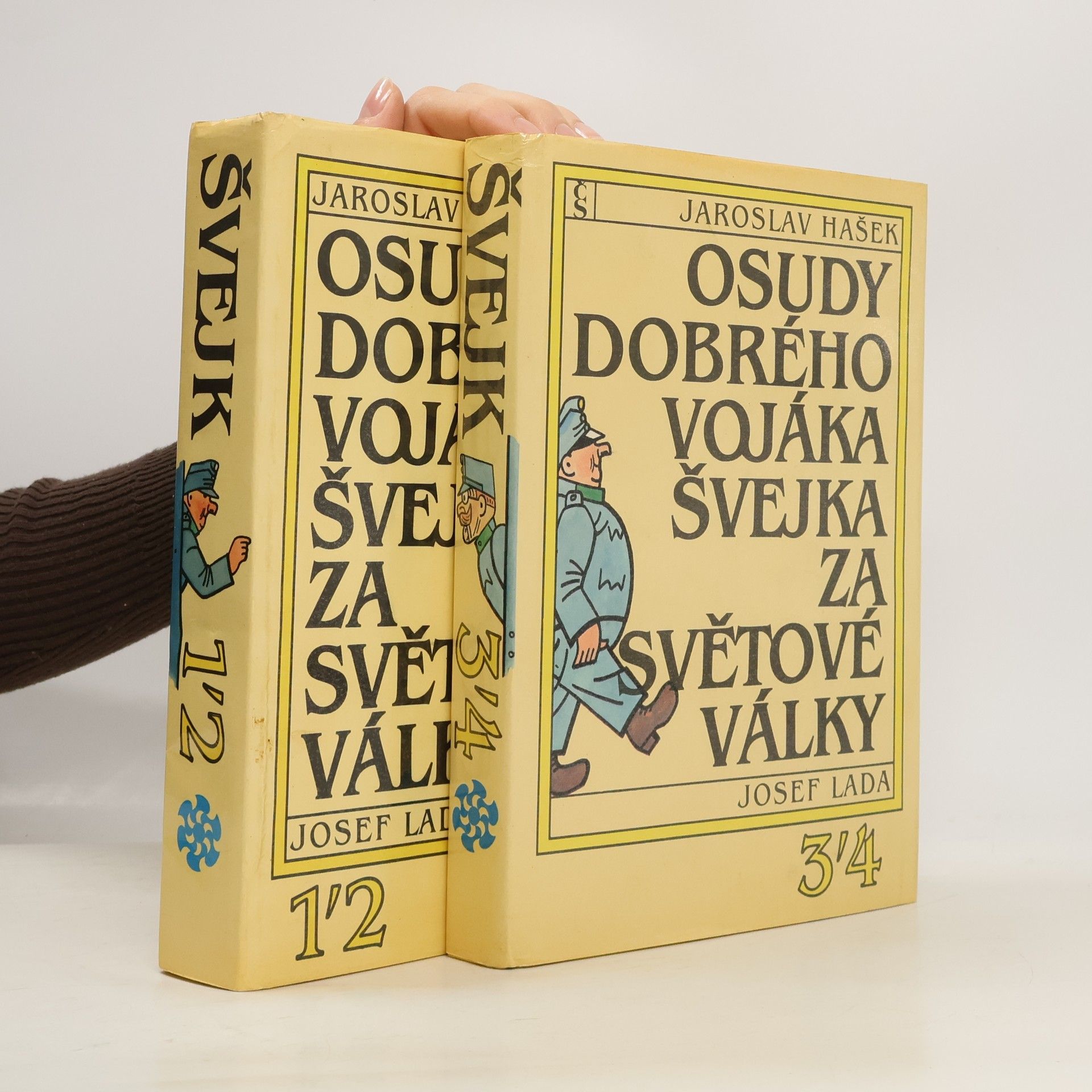 Josef Lada Osudy dobrého vojáka Švejka za světové války 1-4